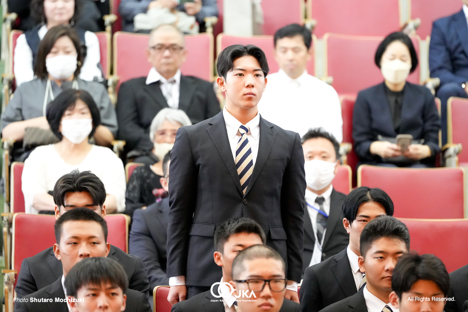 篠原輝利, 日本競輪選手養成所 第129・130回候補生入所式