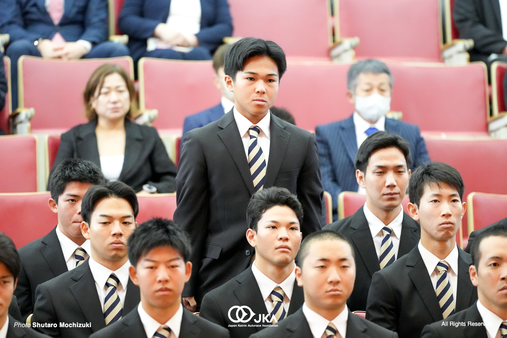 榊枝天旺, 日本競輪選手養成所 第129・130回候補生入所式