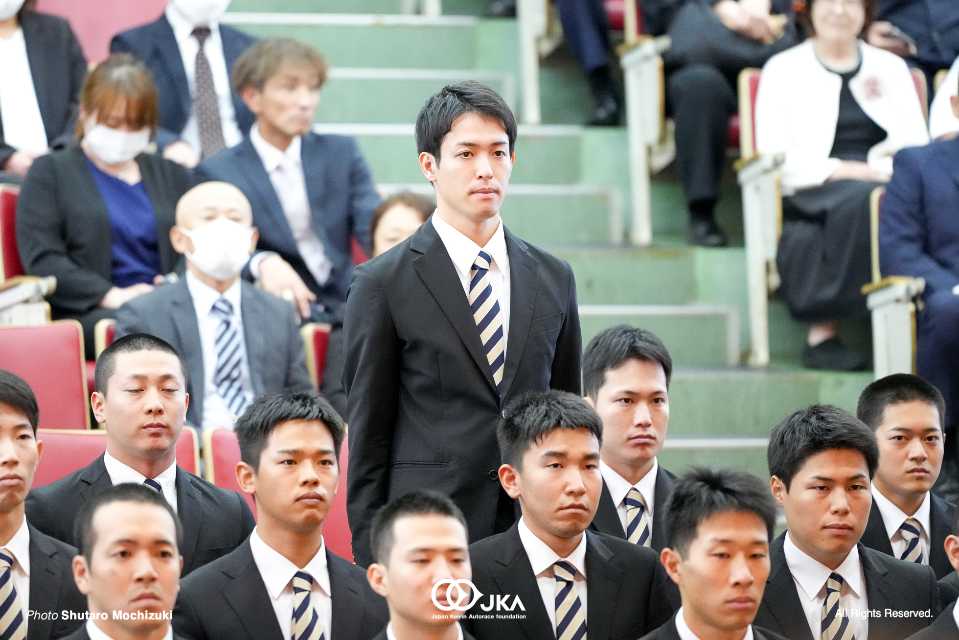 渡邉拓, 日本競輪選手養成所 第129・130回候補生入所式
