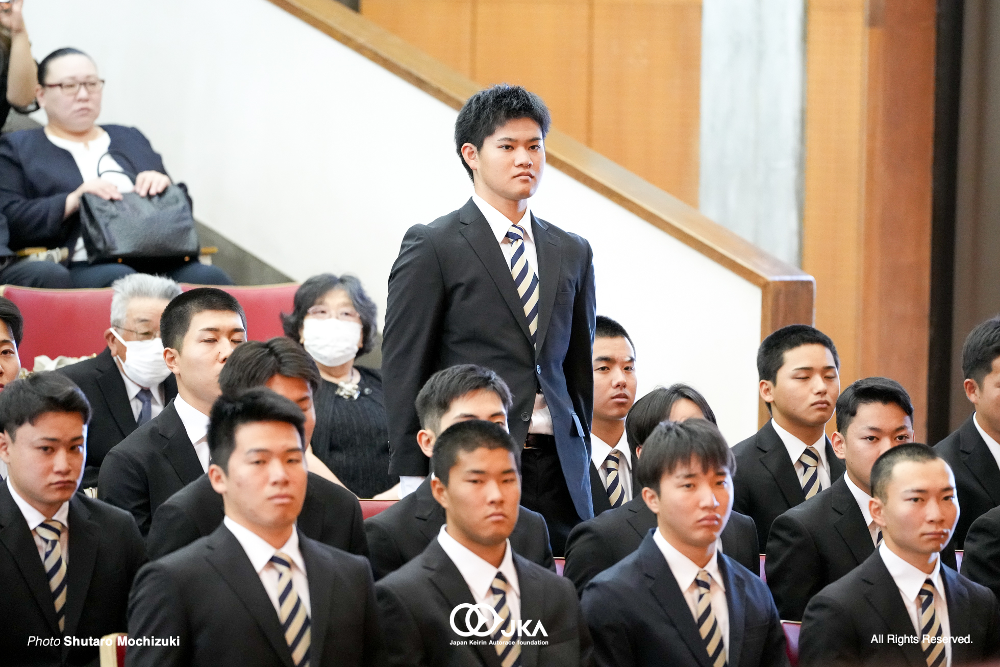 宮本寛大, 日本競輪選手養成所 第129・130回候補生入所式