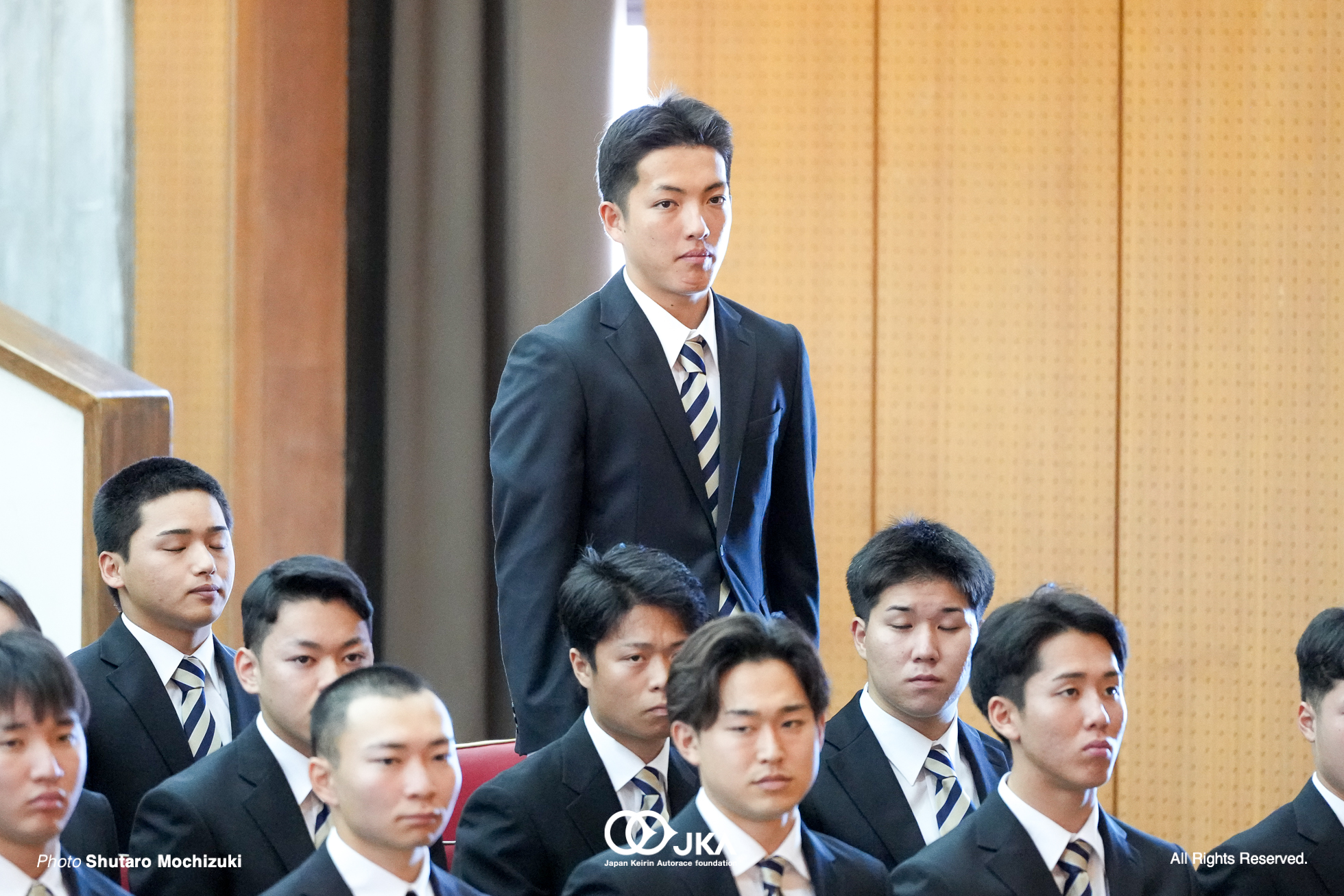 児玉東次郎, 日本競輪選手養成所 第129・130回候補生入所式