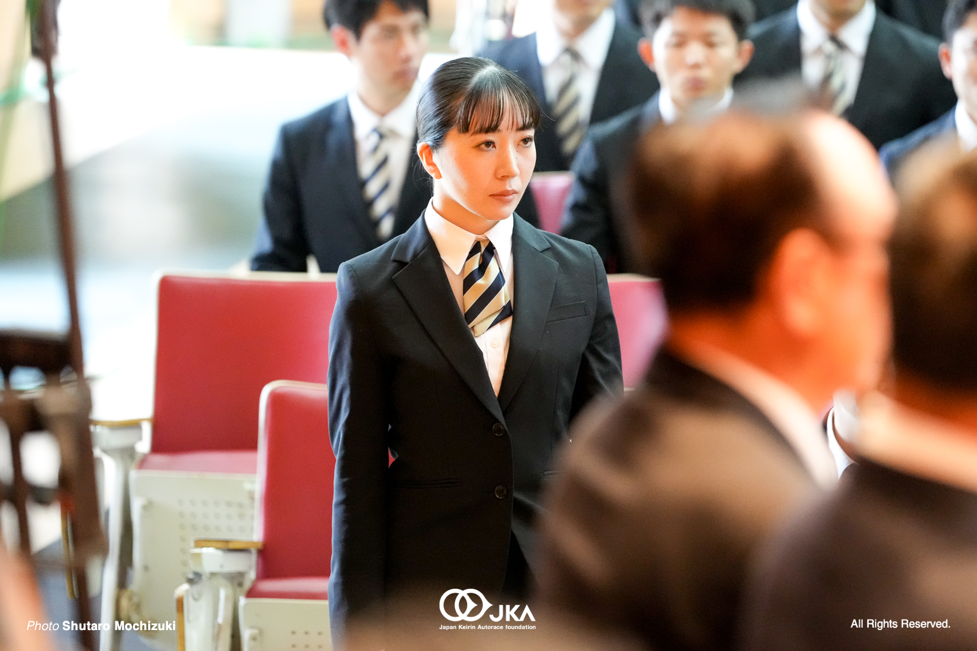 前田真希, 日本競輪選手養成所 第129・130回候補生入所式