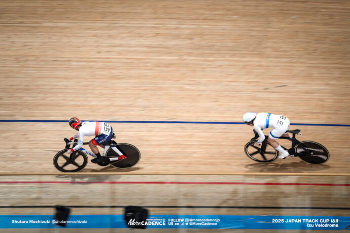 佐藤水菜,SATO Mina, ヤナ・ブルラコヴァ,BURLAKOVA Yana,女子スプリント, WOMEN'S Sprint, 2025ジャパントラックカップ I, 伊豆ベロドローム, 2025 Japan Track Cup I, Izu Velodrome, Japan