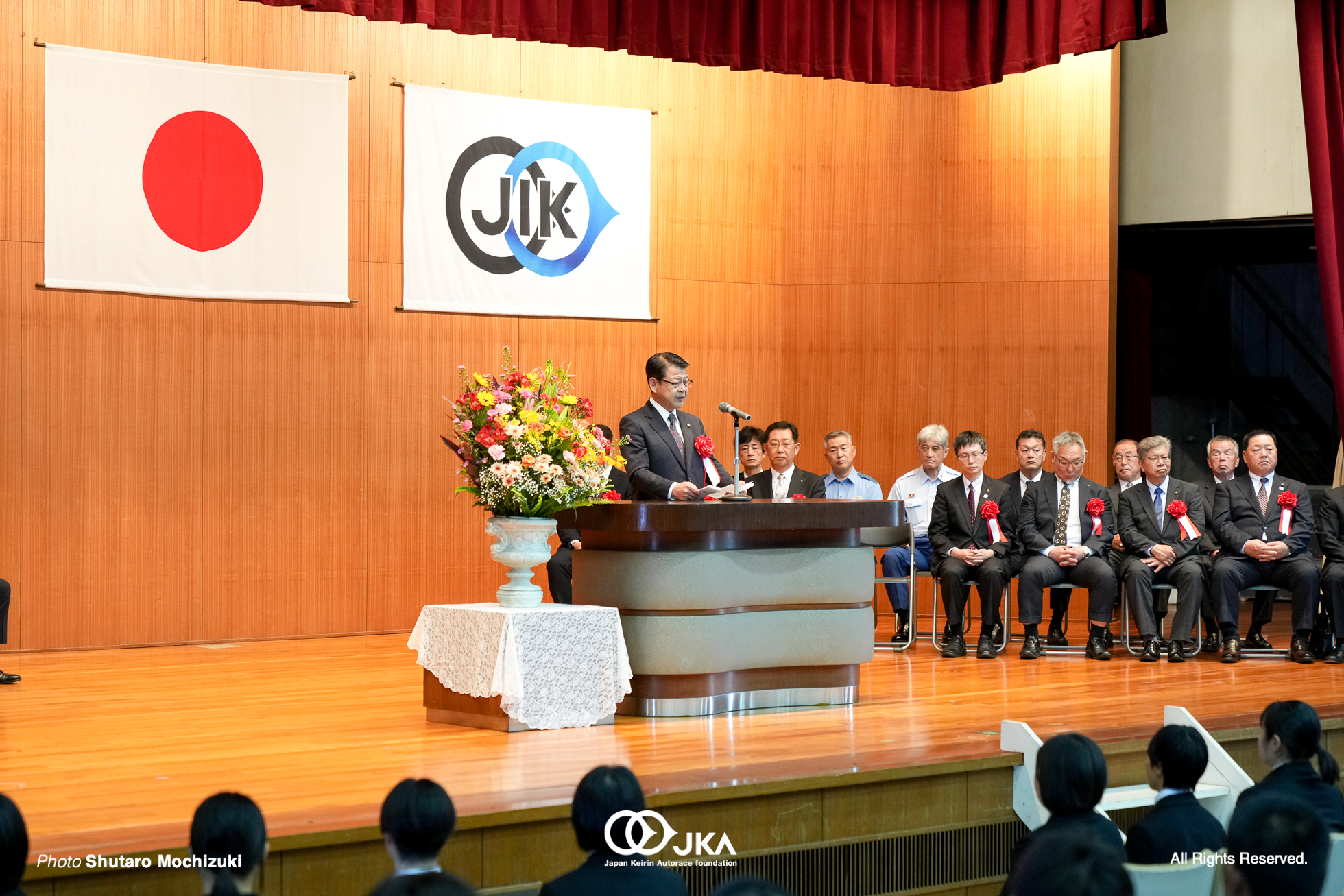 日本競輪選手養成所 第129・130回候補生入所式