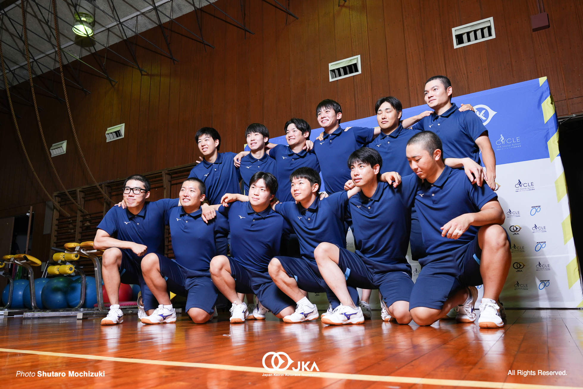 山本真, 近内三孝, 鶴健志, 北宅柊麻, 田崎隼翔, 森下龍之介, 西澤優聖, 長川達哉, 伊藤京介, 高木海安, 福田海響, 阿部蒼大, 行動訓練大会,日本競輪選手養成所（JIK）, 第127・128回生