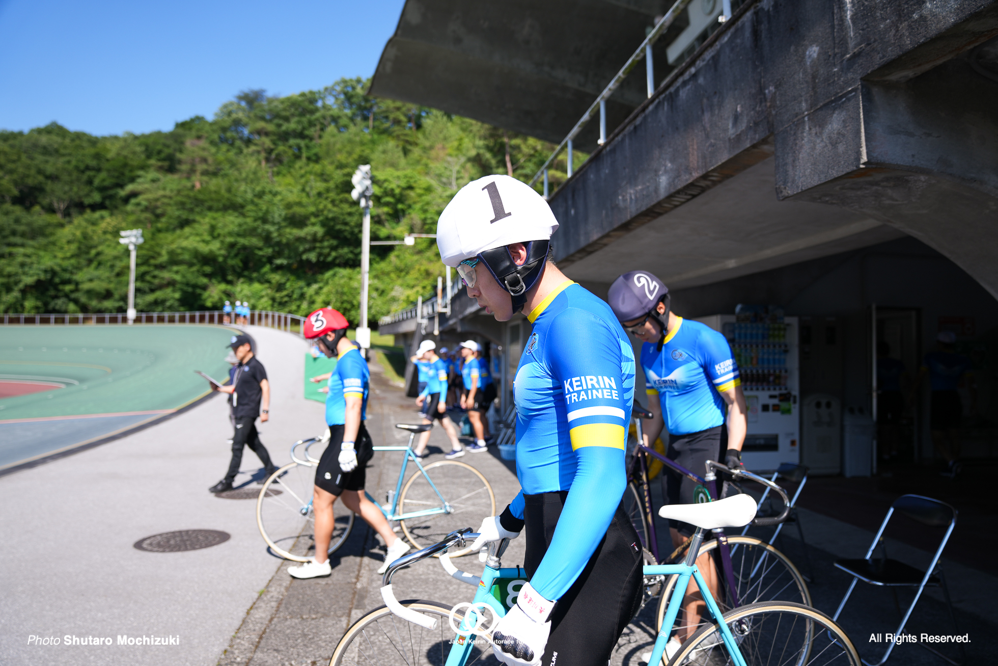 長川達哉, 第1回記録会, 日本競輪選手養成所（JIK）, 第129・130回生