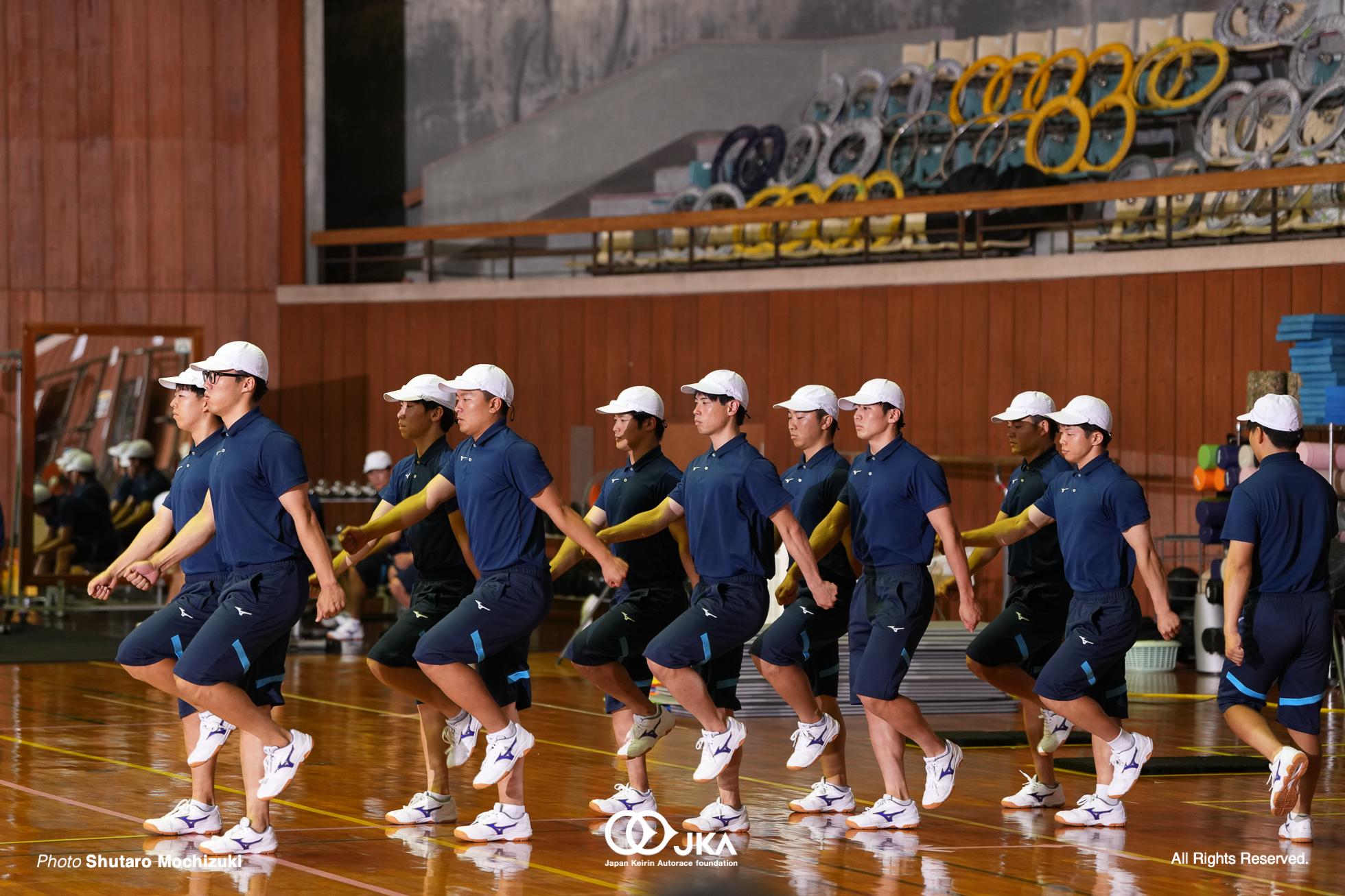田崎隼翔, 山本真, 近内三孝, 鶴健志, 北宅柊麻, 森下龍之介, 西澤優聖, 長川達哉, 伊藤京介, 高木海安, 福田海響, 阿部蒼大, 行動訓練大会,日本競輪選手養成所（JIK）, 第127・128回生