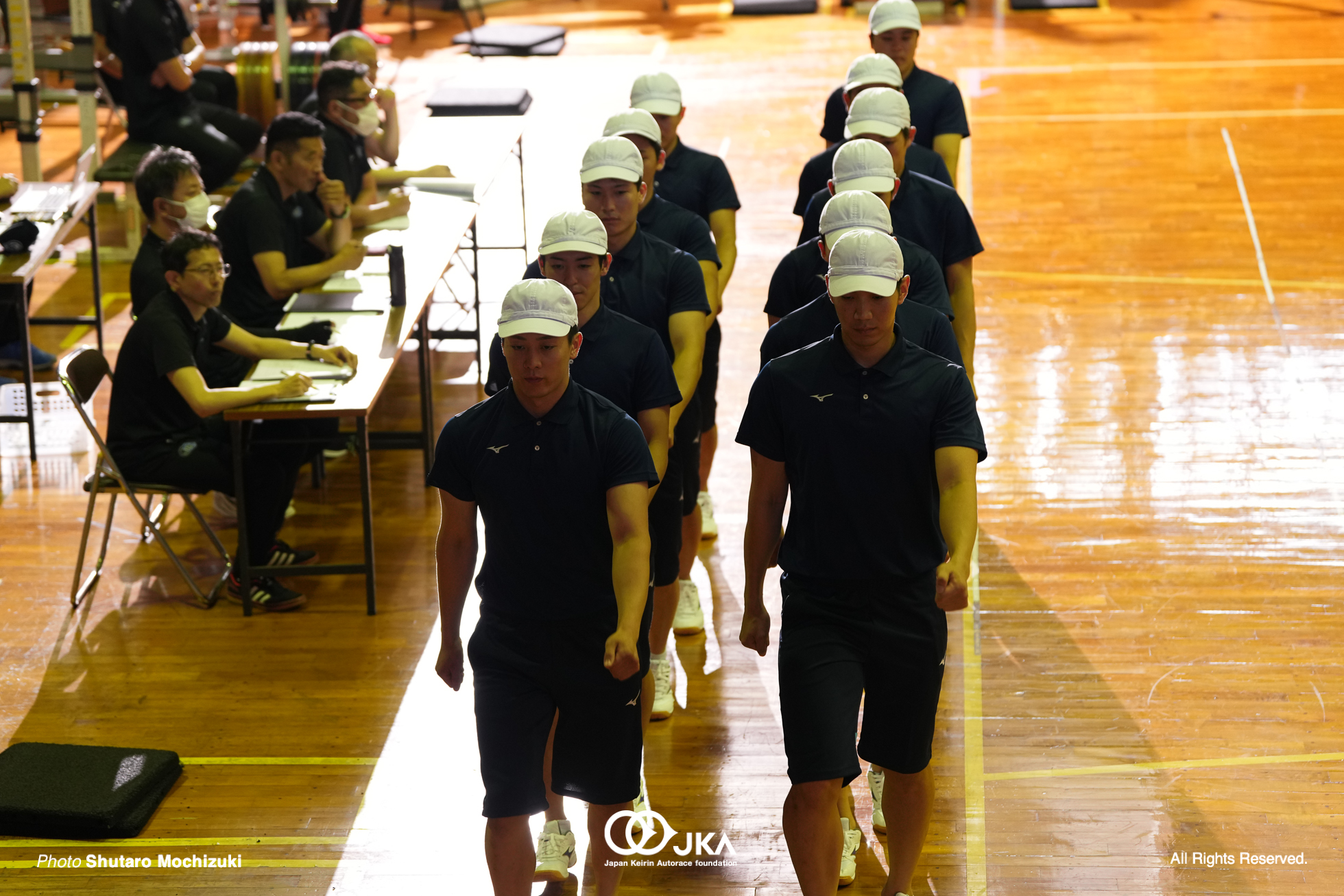 大村涼兼, 中西将太郎, 渡邉拓, 高橋聖太, 中野楚樂, 福地晶, 片岡遼真, 宮本寛大, 阿部凪汰, 田中衛太, 児玉東次郎, 行動訓練大会,日本競輪選手養成所（JIK）, 第127・128回生