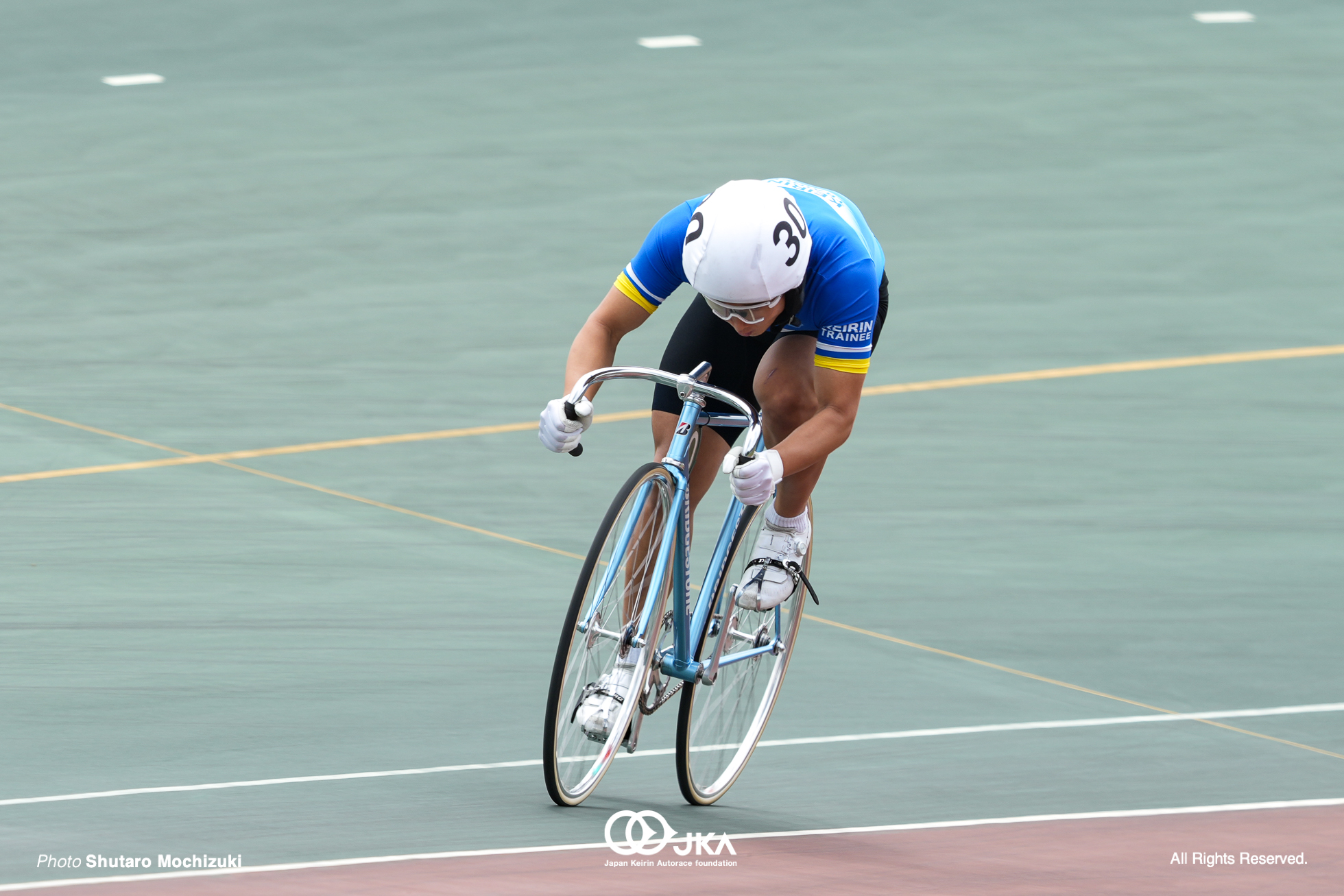 佐藤凱王, 第1回記録会, 日本競輪選手養成所（JIK）, 第129・130回生