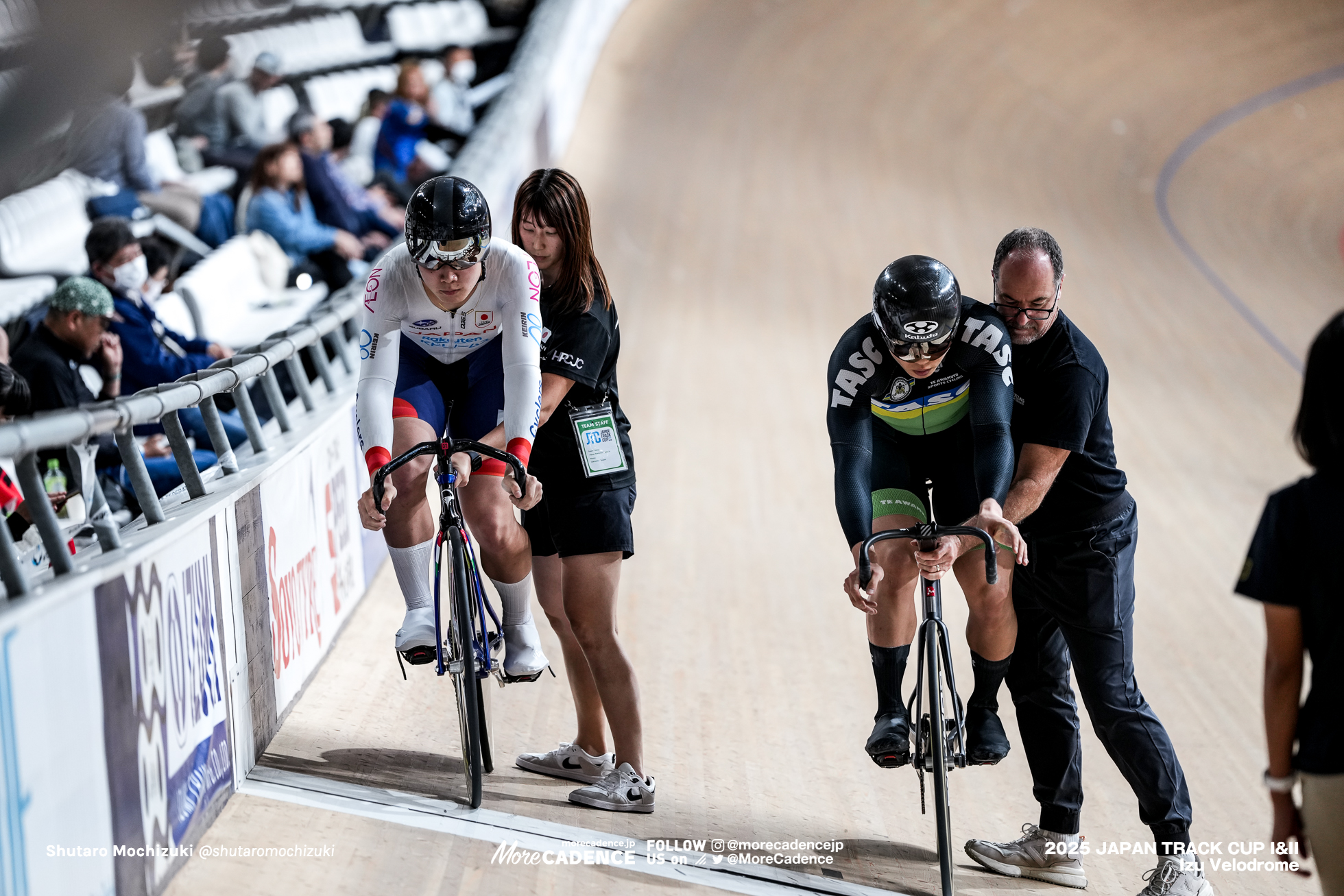チェ・テホ, 中村孔翼, 男子ジュニアスプリント, MEN'S Junior Sprint, 2025ジャパントラックカップ II, 伊豆ベロドローム, 2025 Japan Track Cup II, Izu Velodrome, Japan
