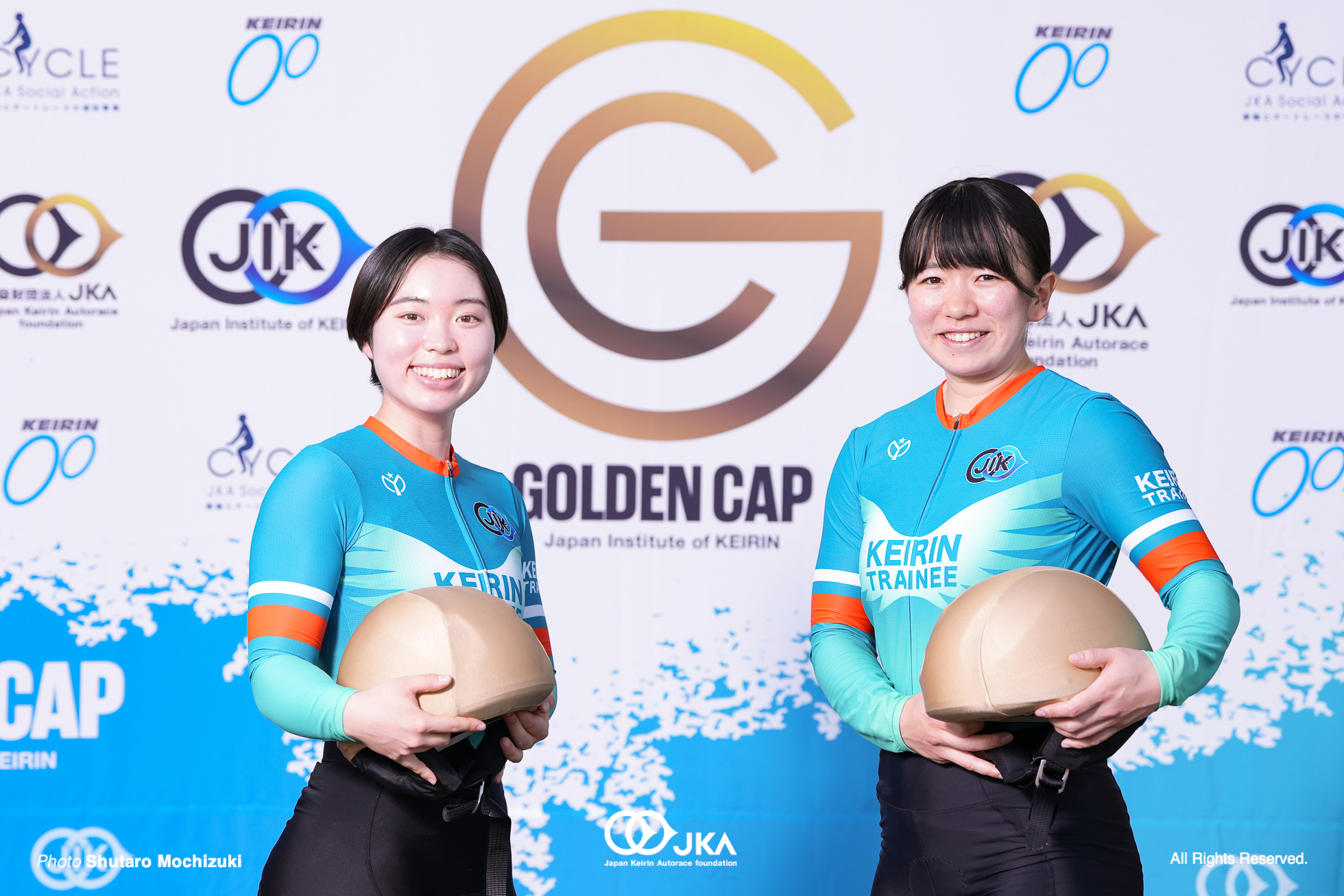 小原乃亜, 川上いちご, 第1回記録会, 日本競輪選手養成所（JIK）, 第129・130回生