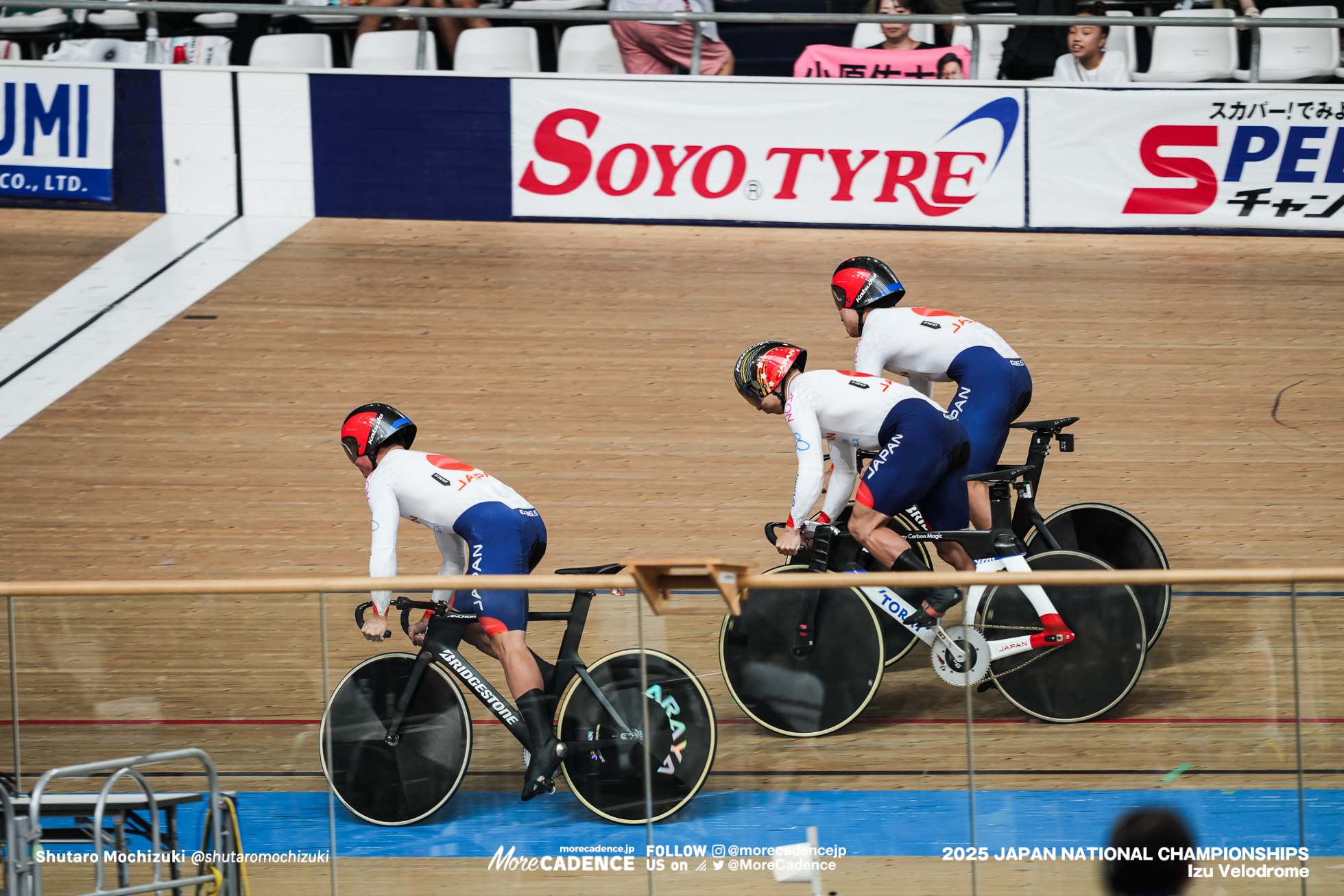 男子チームスプリント, 2025全日本選手権トラック, 伊豆ベロドローム