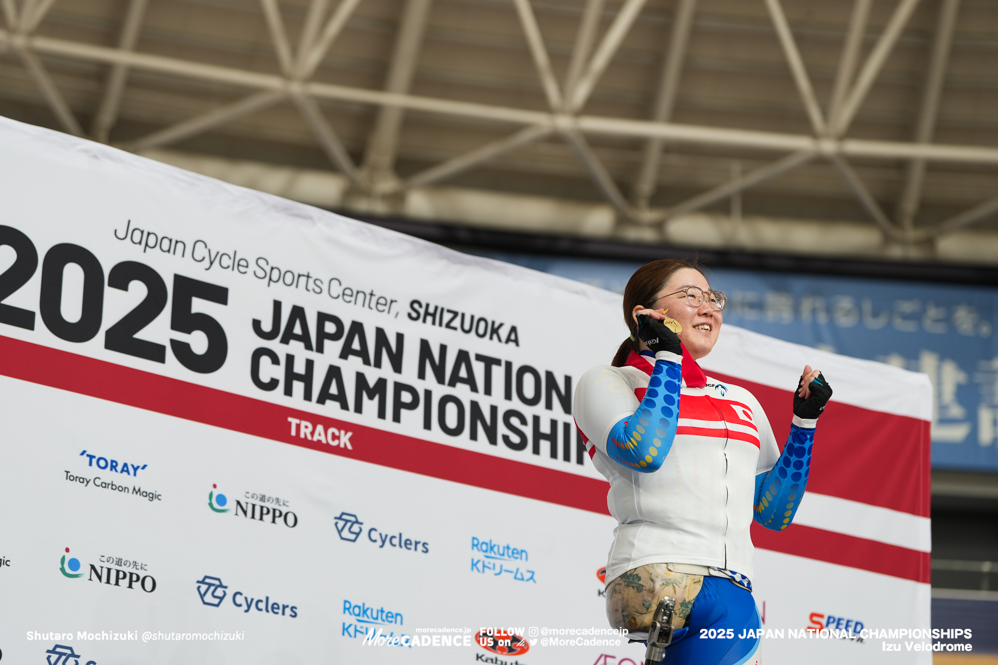 中道穂香, パラサイクリング, 女子1kmTT, WC2, 2025全日本選手権トラック, 伊豆ベロドローム