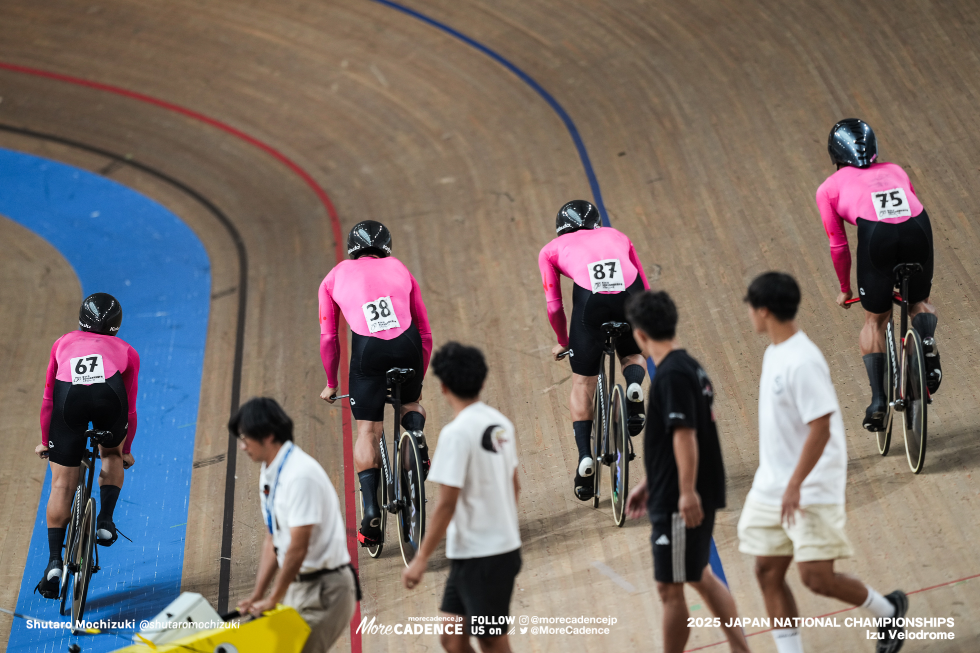 新井敬太, 峠龍之介, 小林岳央, 秦愛希翔, 男子チームパシュート, 2025全日本選手権トラック, 伊豆ベロドローム