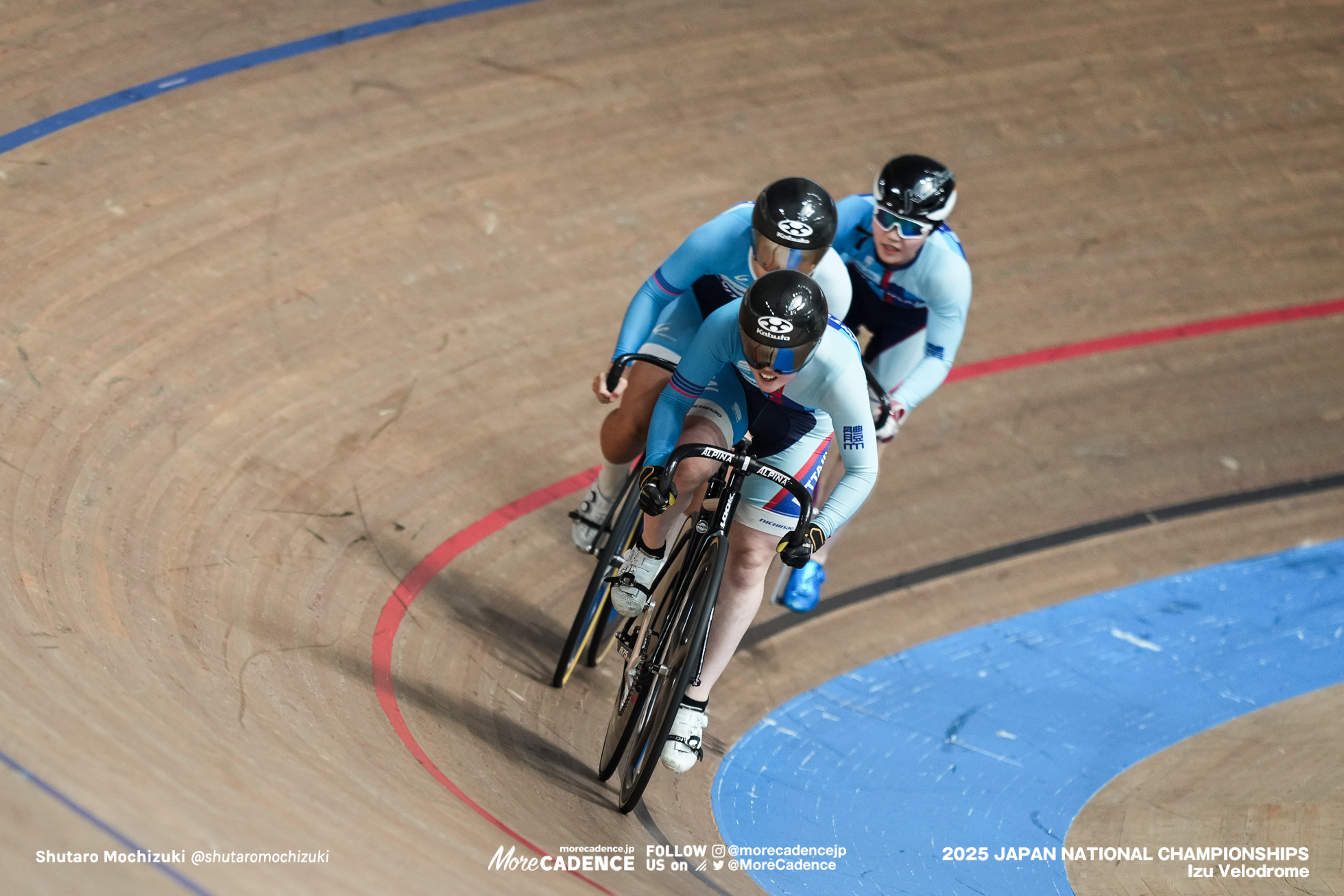 大野風貴芽, 米田千紘, 伊藤來未, エリート, 女子チームスプリント, 2025全日本選手権トラック, 伊豆ベロドローム