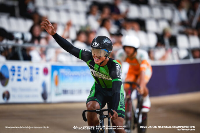 山崎帝輝, ジュニア, 男子ケイリン, 2025全日本選手権トラック, 伊豆ベロドローム