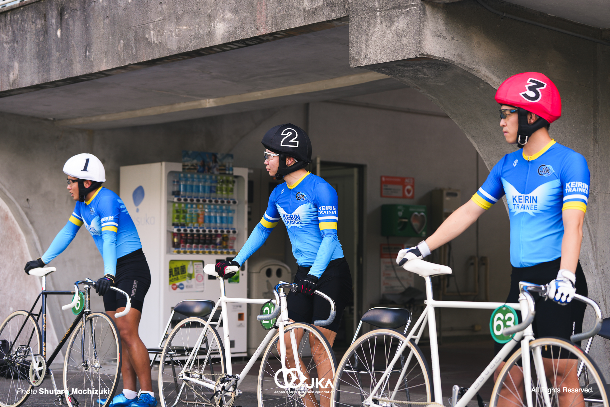 森下龍之介, 柳沼鼓太朗, 渡邉拓, 第2回記録会, 日本競輪選手養成所（JIK）, 第129・130回生