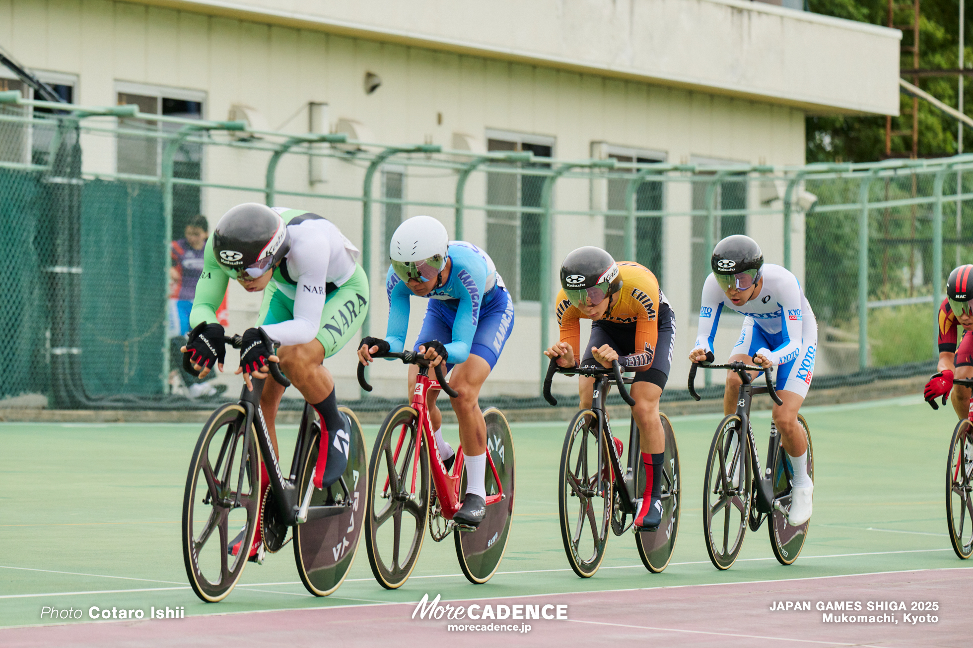 河野翔輝,小森継心,木綿崚介,三宅太生,男子Aスクラッチ, 国民スポーツ大会2025 滋賀, 向日町競輪場