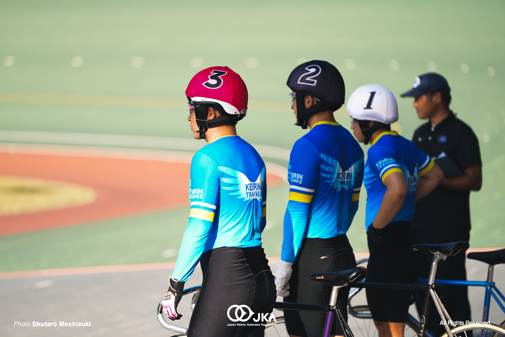 財満伊織, 藤岡祐馬, 飯田怜治, 第2回記録会, 日本競輪選手養成所（JIK）, 第129・130回生