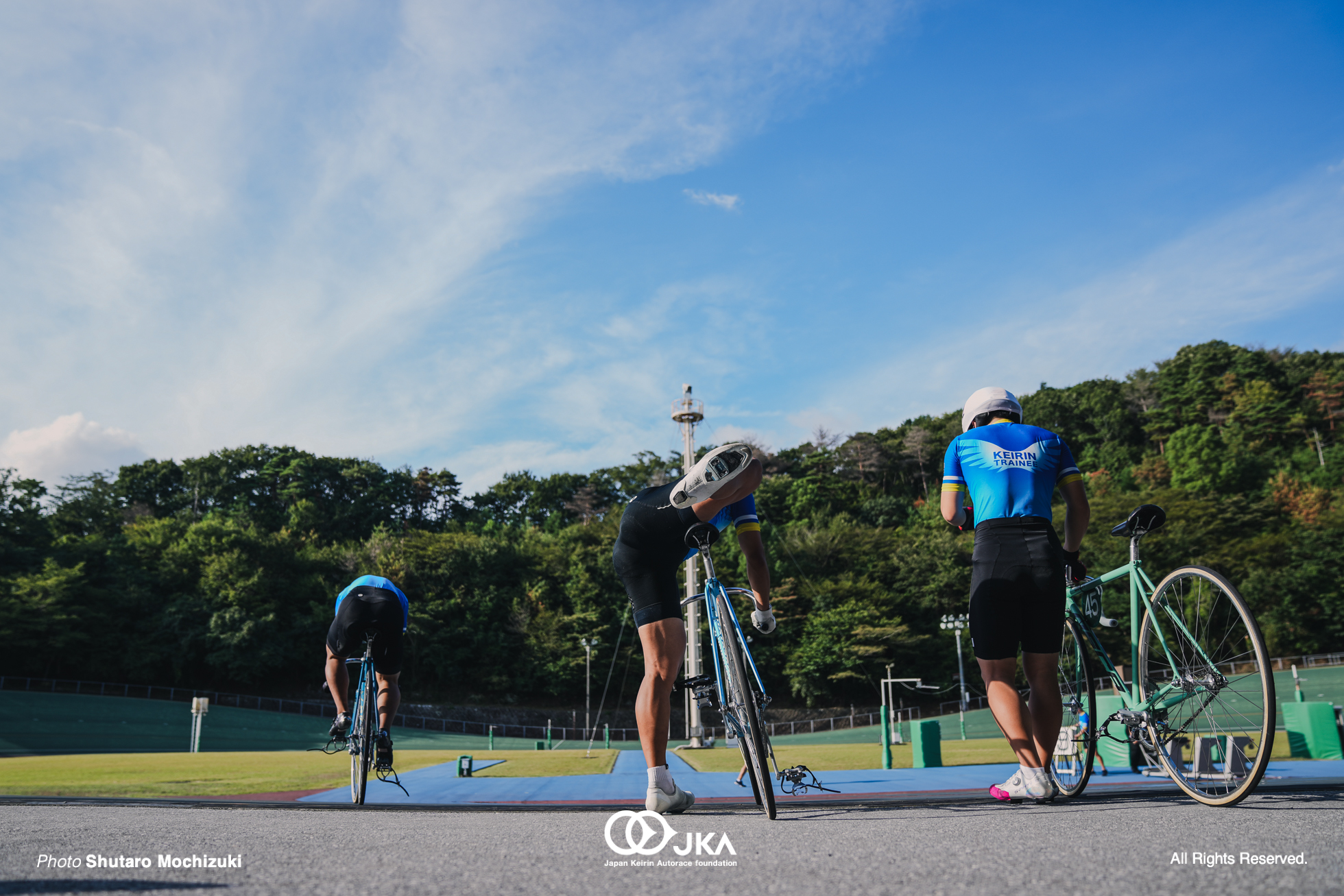 小川佑希也, 佐藤凱王, 阿部凪汰, 第2回記録会, 日本競輪選手養成所（JIK）, 第129・130回生