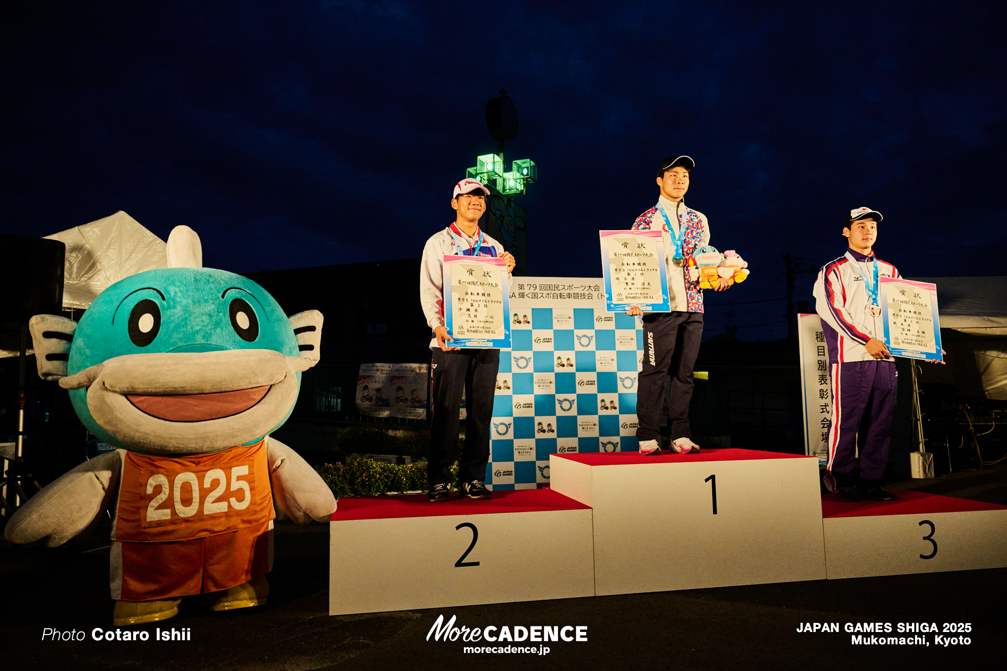 男子B1kmTT, 国民スポーツ大会2025 滋賀, 向日町競輪場