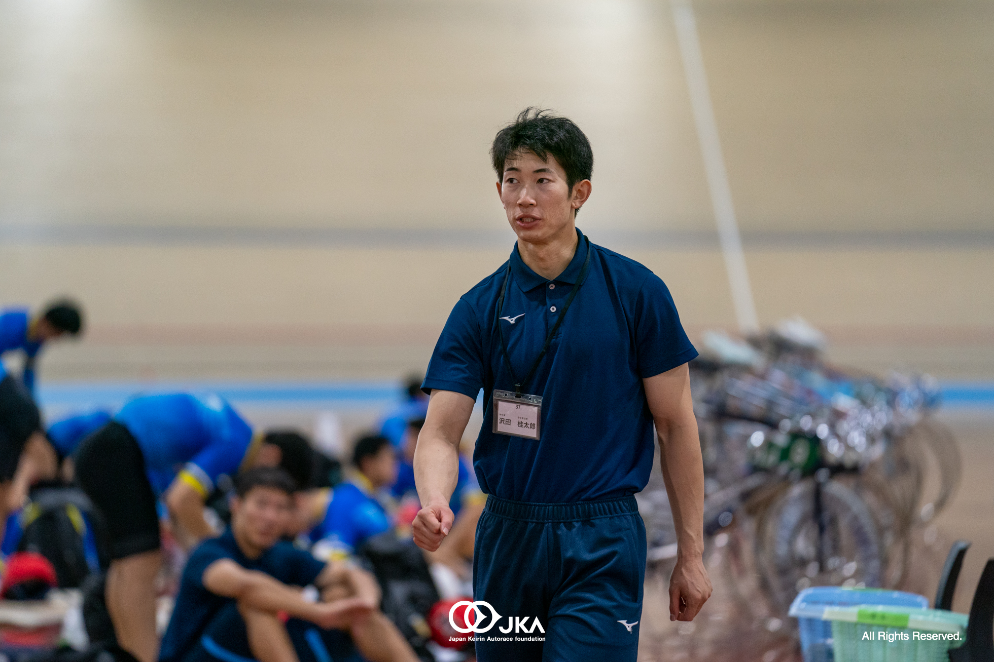 沢田桂太郎, 第2回記録会, JKA250, 日本競輪選手養成所（JIK）, 第129・130回生