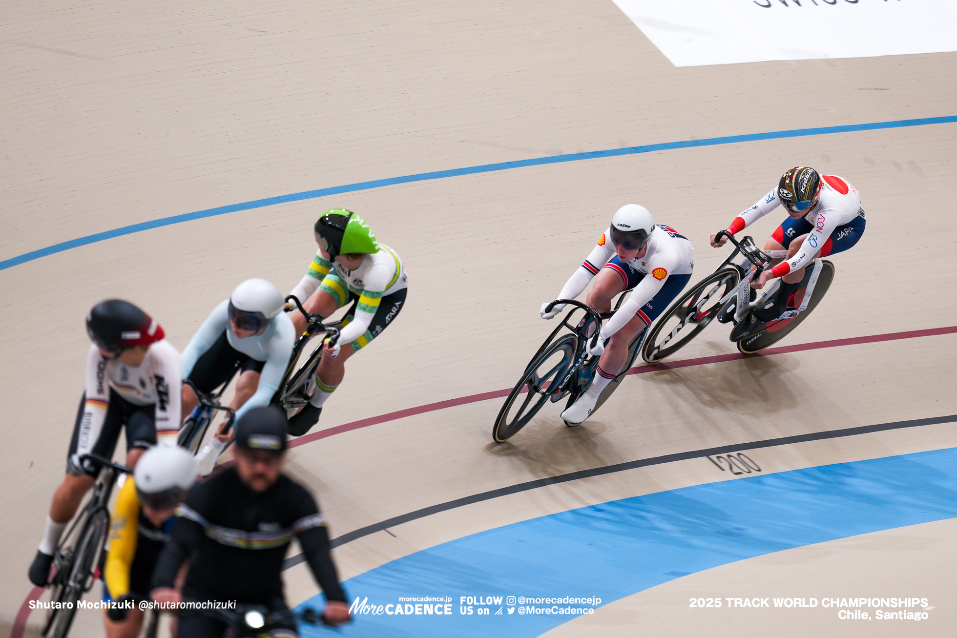 エマ・フィヌカン,Emma Finucane,ヤナ・ブルラコヴァ,Yana Burlakova,ポーリン・グラボッシュ,Pauline Sophie Grabosch,アッラ・ビレツカ,Alla Biletska,タタリノフ・リリヤ,TATARINOFF Liliya,女子ケイリン, WOMEN'S KEIRIN,2025世界選手権トラック サンティアゴ, 2025 UCI CYCLING WORLD CHAMPIONSHIPS TRACK