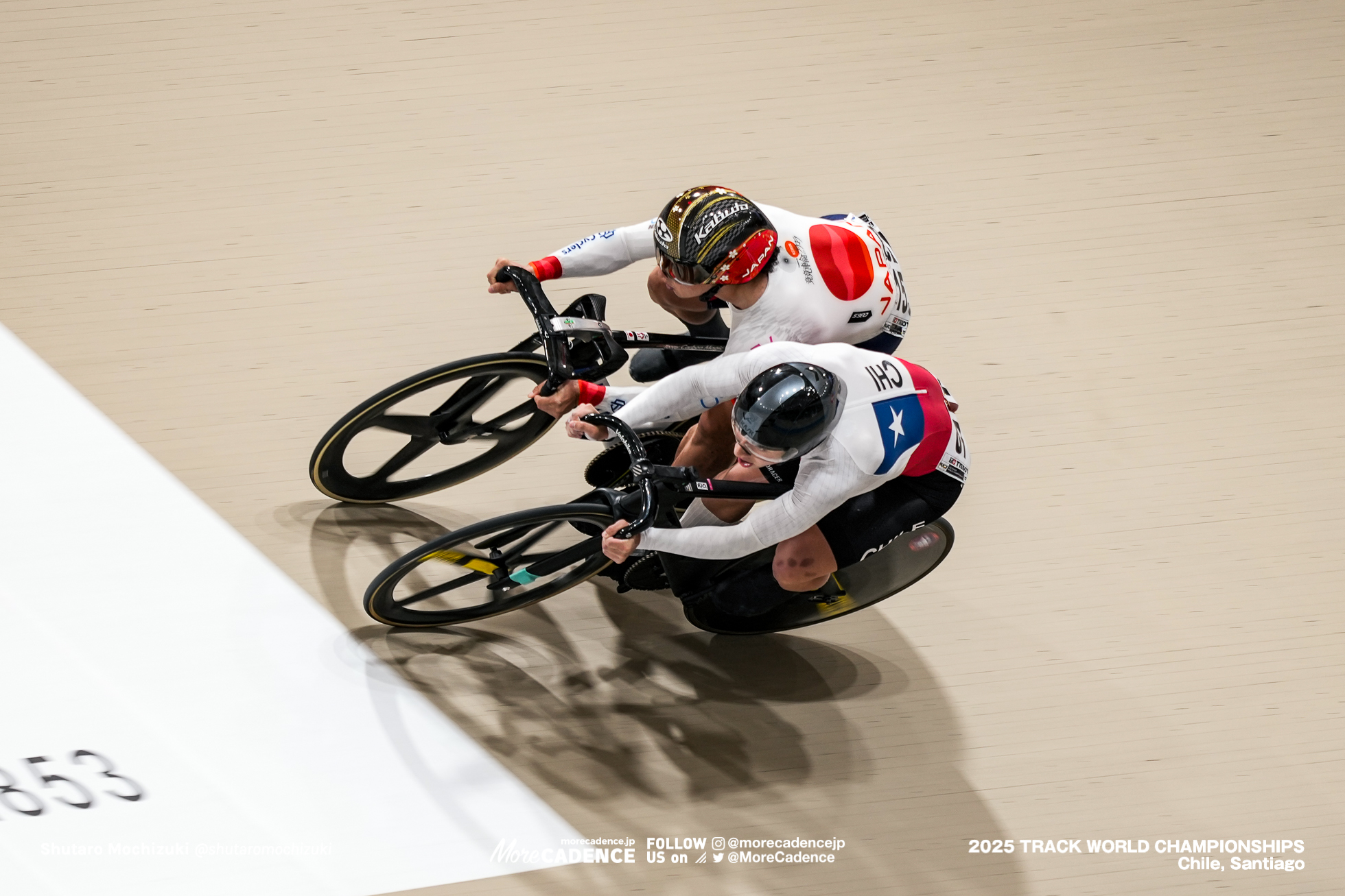 マルティン・ツェフマン,Martin Cechman,山﨑賢人, YAMASAKI Kento,男子ケイリン, MEN'S KEIRIN,2025世界選手権トラック サンティアゴ, 2025 UCI CYCLING WORLD CHAMPIONSHIPS TRACK