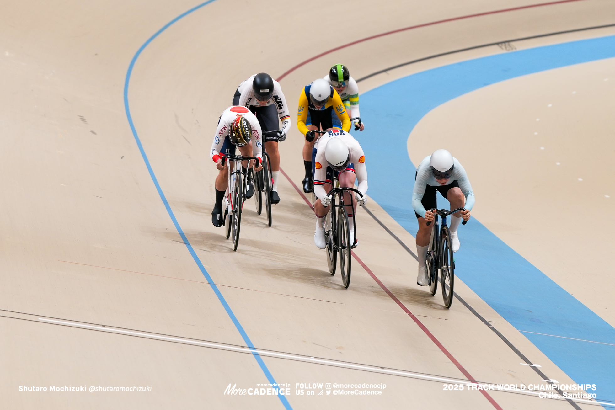 エマ・フィヌカン,Emma Finucane,ヤナ・ブルラコヴァ,Yana Burlakova,ポーリン・グラボッシュ,Pauline Sophie Grabosch,アッラ・ビレツカ,Alla Biletska,タタリノフ・リリヤ,TATARINOFF Liliya,女子ケイリン, WOMEN'S KEIRIN,2025世界選手権トラック サンティアゴ, 2025 UCI CYCLING WORLD CHAMPIONSHIPS TRACK