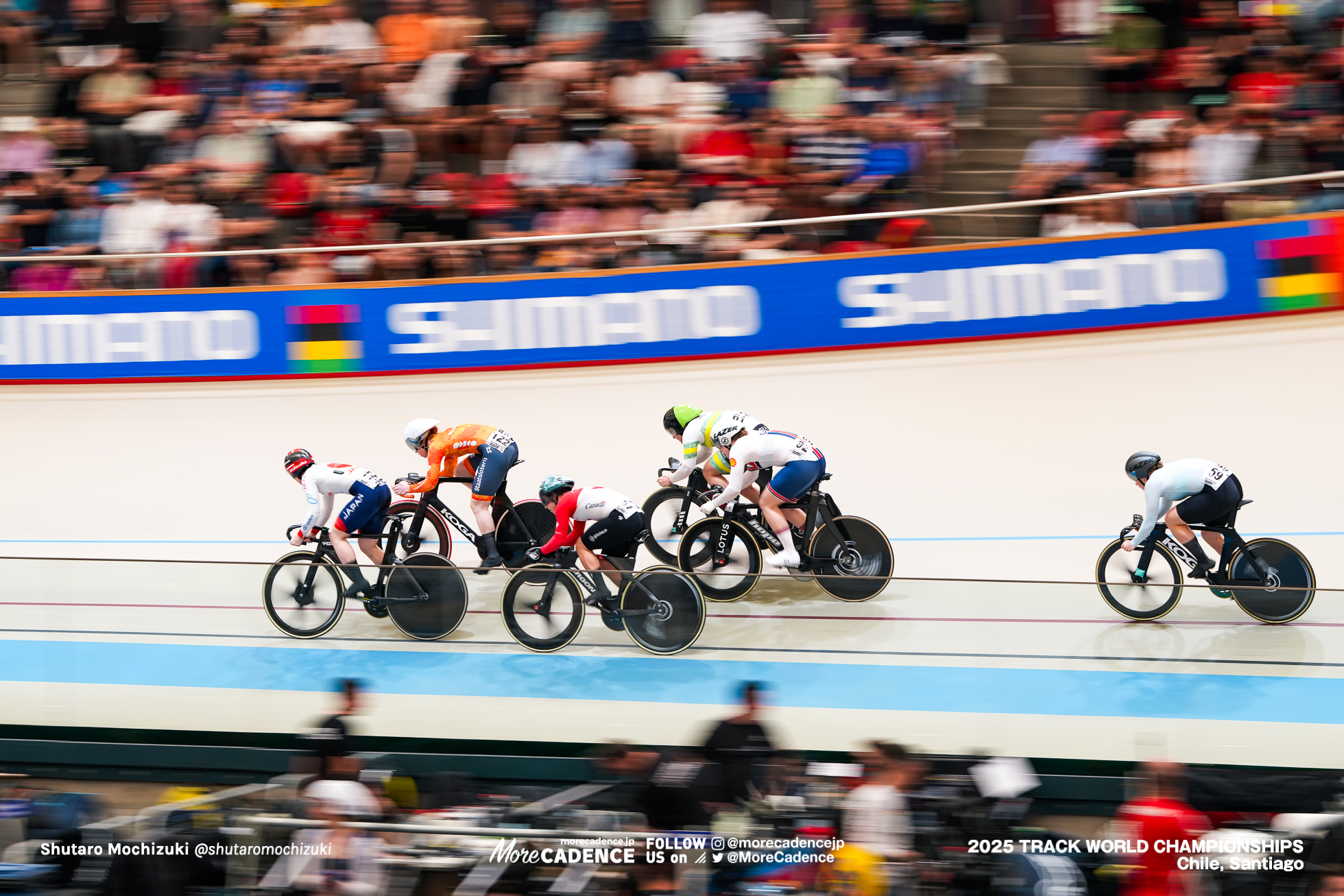 ローレン・エリス,Lauren Ellis,アレシア・マケイグ,Alessia McCaig,ローリン・ジェネスト,Lauriane Genest,ヘッティ・ファンデヴォウ,Hetty van de Wouw,アリナ・リシェンコ,Alina Lysenko,仲澤春香, Nakazawa Haruka,女子ケイリン, WOMEN'S KEIRIN,2025世界選手権トラック サンティアゴ, 2025 UCI CYCLING WORLD CHAMPIONSHIPS TRACK女子ケイリン, WOMEN'S KEIRIN,2025世界選手権トラック サンティアゴ, 2025 UCI CYCLING WORLD CHAMPIONSHIPS TRACK