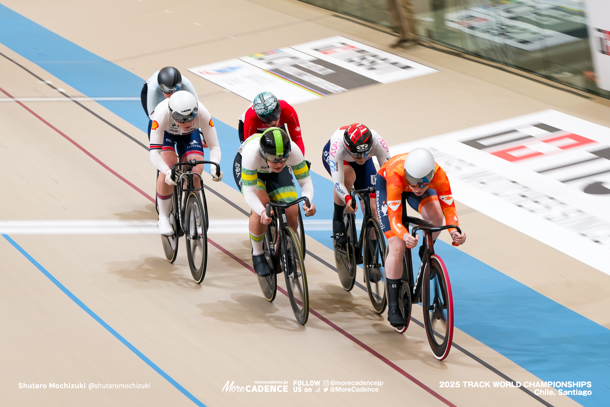 ローレン・エリス,Lauren Ellis,アレシア・マケイグ,Alessia McCaig,ローリン・ジェネスト,Lauriane Genest,ヘッティ・ファンデヴォウ,Hetty van de Wouw,アリナ・リシェンコ,Alina Lysenko,仲澤春香, Nakazawa Haruka,女子ケイリン, WOMEN'S KEIRIN,2025世界選手権トラック サンティアゴ, 2025 UCI CYCLING WORLD CHAMPIONSHIPS TRACK女子ケイリン, WOMEN'S KEIRIN,2025世界選手権トラック サンティアゴ, 2025 UCI CYCLING WORLD CHAMPIONSHIPS TRACK