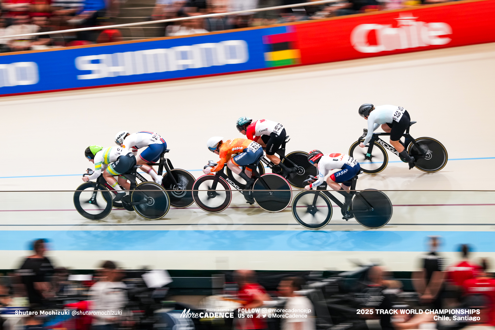 女子ケイリン, WOMEN'S KEIRIN,2025世界選手権トラック サンティアゴ, 2025 UCI CYCLING WORLD CHAMPIONSHIPS TRACK