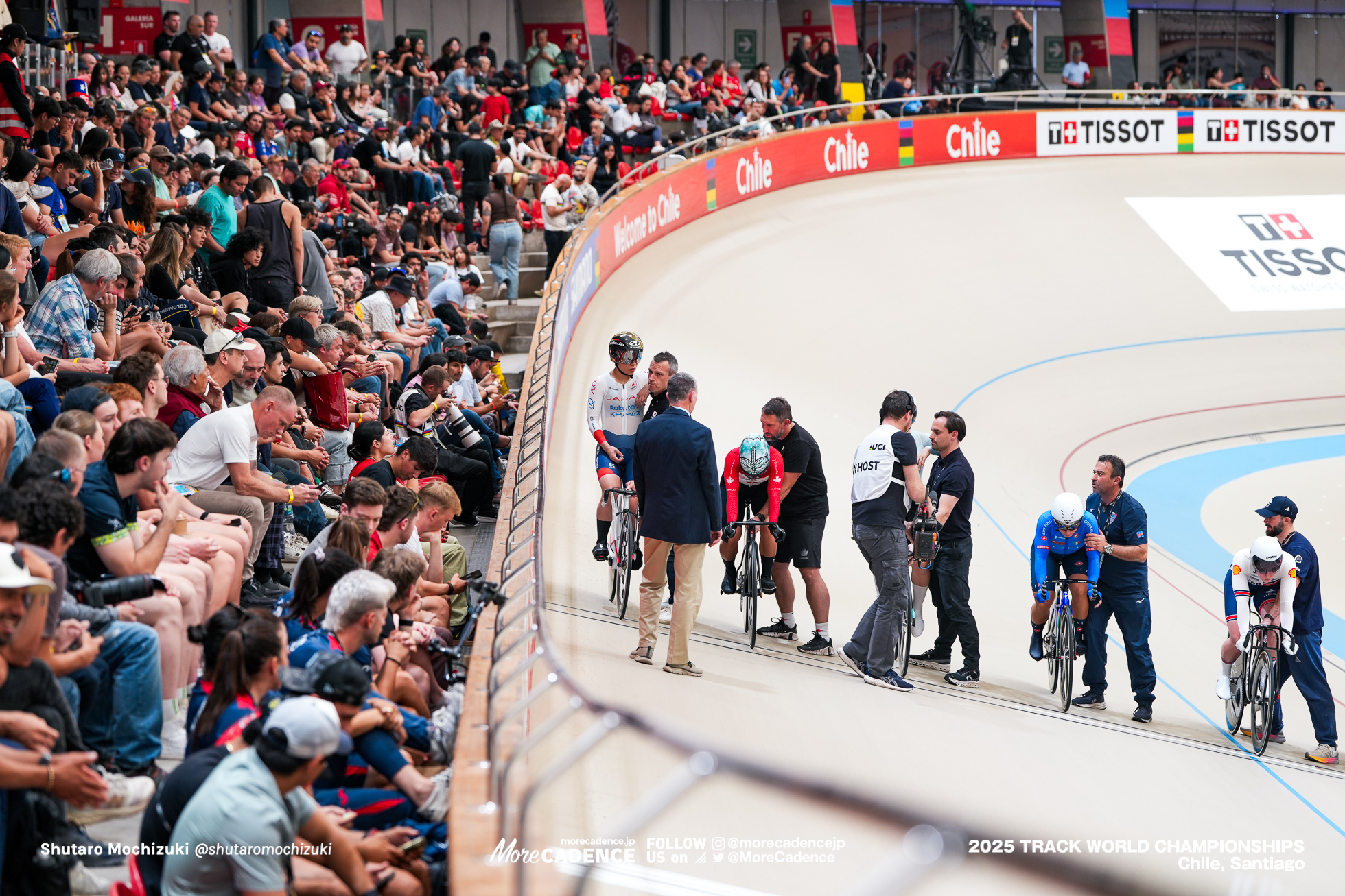 佐藤水菜, SATO MINA,エマ・フィヌカン,Emma Finucane,ミリアム・ヴェチェ,Miriam Vece,ヘッティ・ファンデヴォウ,Hetty van de Wouw,ヤナ・ブルラコヴァ, Yana Burlakova,女子ケイリン, WOMEN'S KEIRIN,2025世界選手権トラック サンティアゴ, 2025 UCI CYCLING WORLD CHAMPIONSHIPS TRACK