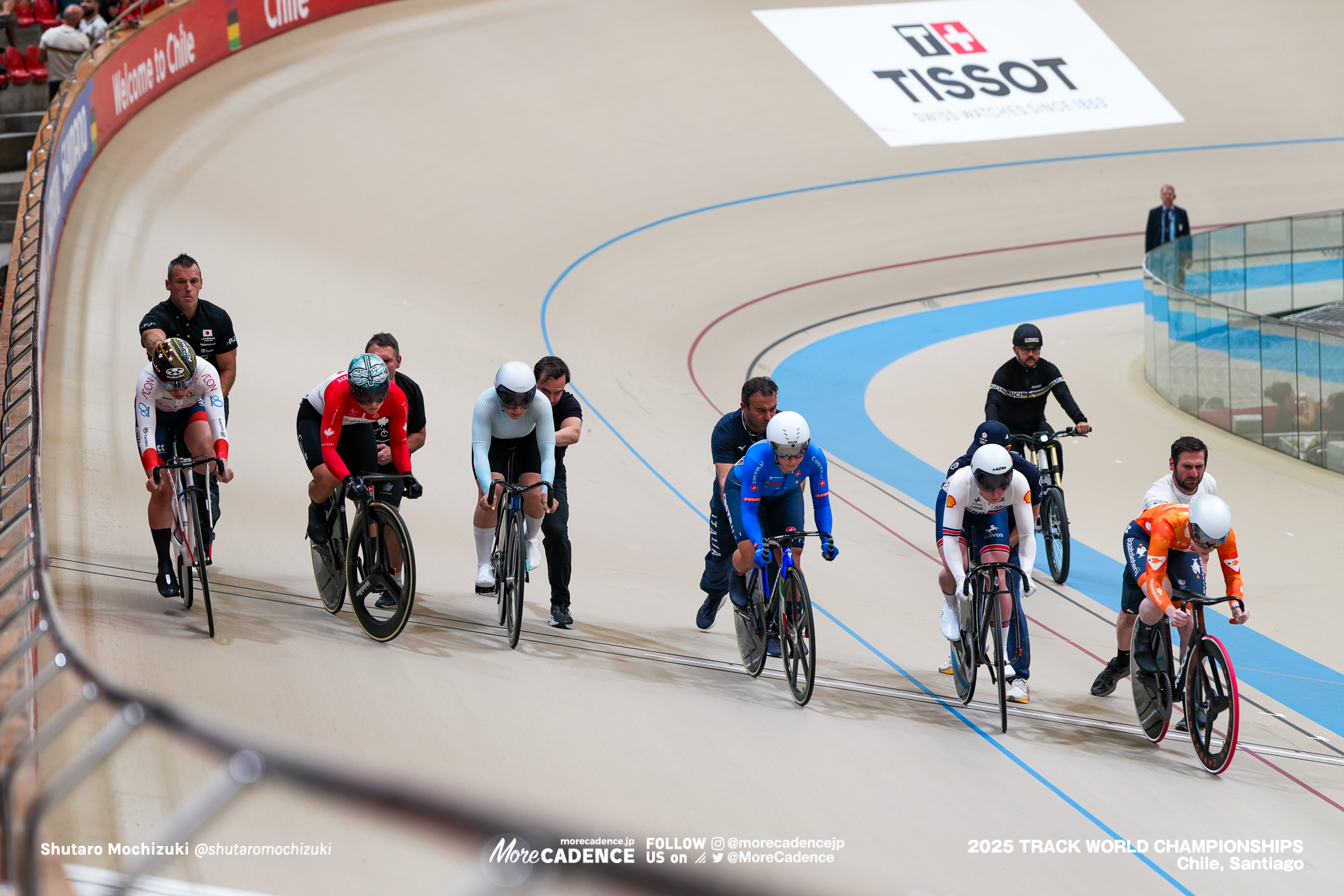 佐藤水菜, SATO MINA,エマ・フィヌカン,Emma Finucane,ミリアム・ヴェチェ,Miriam Vece,ヘッティ・ファンデヴォウ,Hetty van de Wouw,ヤナ・ブルラコヴァ, Yana Burlakova,女子ケイリン, WOMEN'S KEIRIN,2025世界選手権トラック サンティアゴ, 2025 UCI CYCLING WORLD CHAMPIONSHIPS TRACK