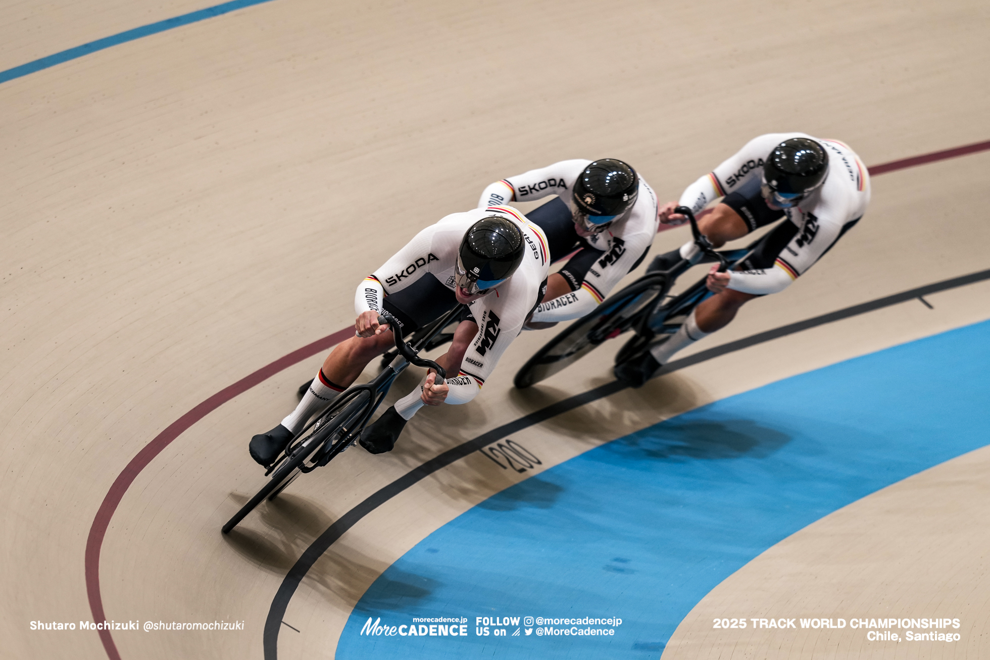 マキシミリアン・ドルンバッハ,Maximilian Dornbach,ニック・シュレーター,Nik SCHROETER,ルカ・スピーゲル,Luca Spiegel,男子チームスプリント, MENTeam Sprint, 2025世界選手権トラック サンティアゴ, 2025 UCI CYCLING WORLD CHAMPIONSHIPS TRACK