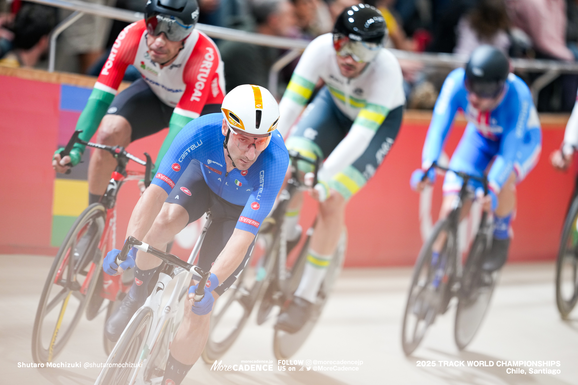 エリア・ビビアーニ,Elia Viviani,男子ポイントレース, MEN'S Points Race, 2025世界選手権トラック サンティアゴ, 2025 UCI CYCLING WORLD CHAMPIONSHIPS TRACK