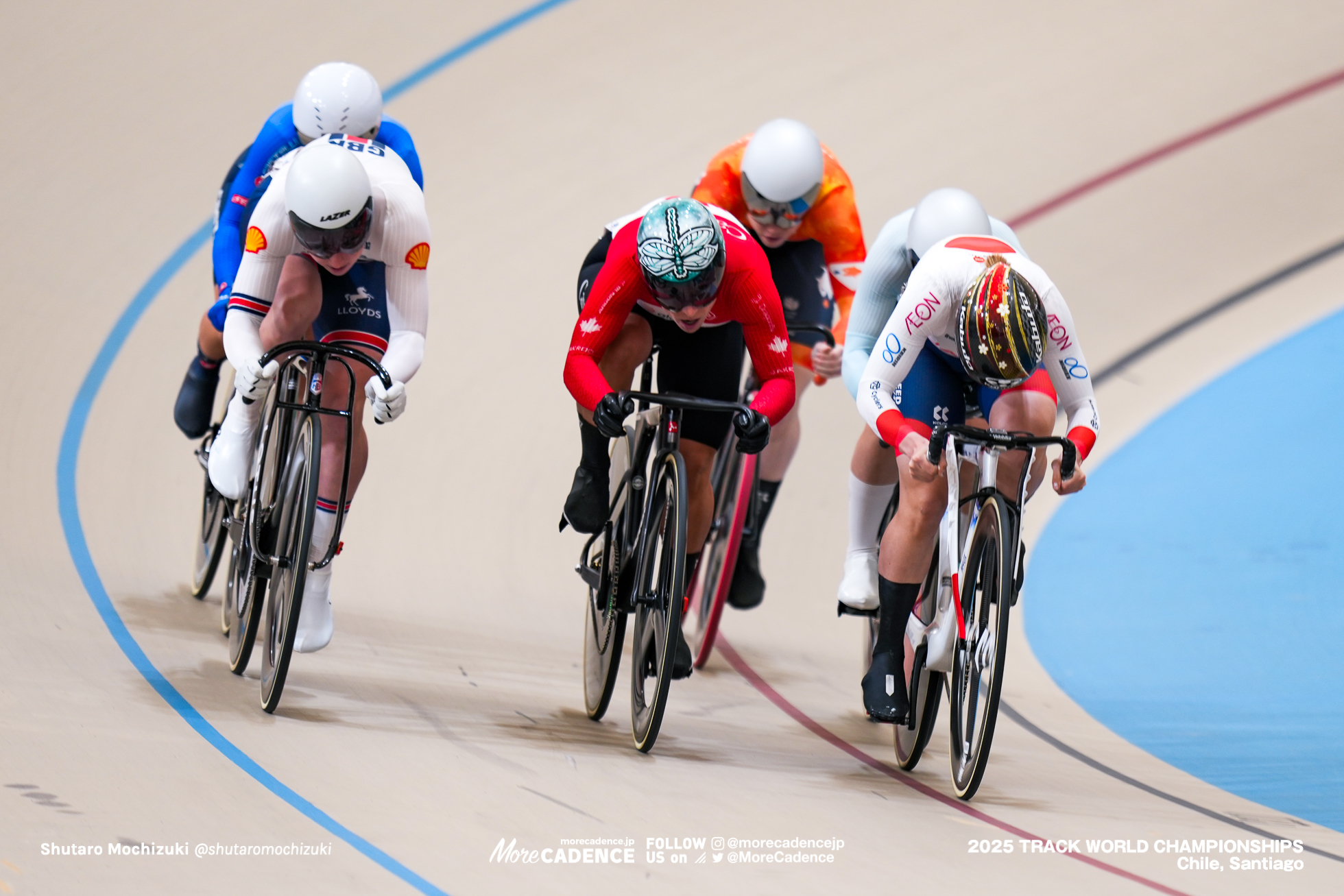 佐藤水菜, SATO MINA,エマ・フィヌカン,Emma Finucane,ミリアム・ヴェチェ,Miriam Vece,ヘッティ・ファンデヴォウ,Hetty van de Wouw,ヤナ・ブルラコヴァ, Yana Burlakova,女子ケイリン, WOMEN'S KEIRIN,2025世界選手権トラック サンティアゴ, 2025 UCI CYCLING WORLD CHAMPIONSHIPS TRACK