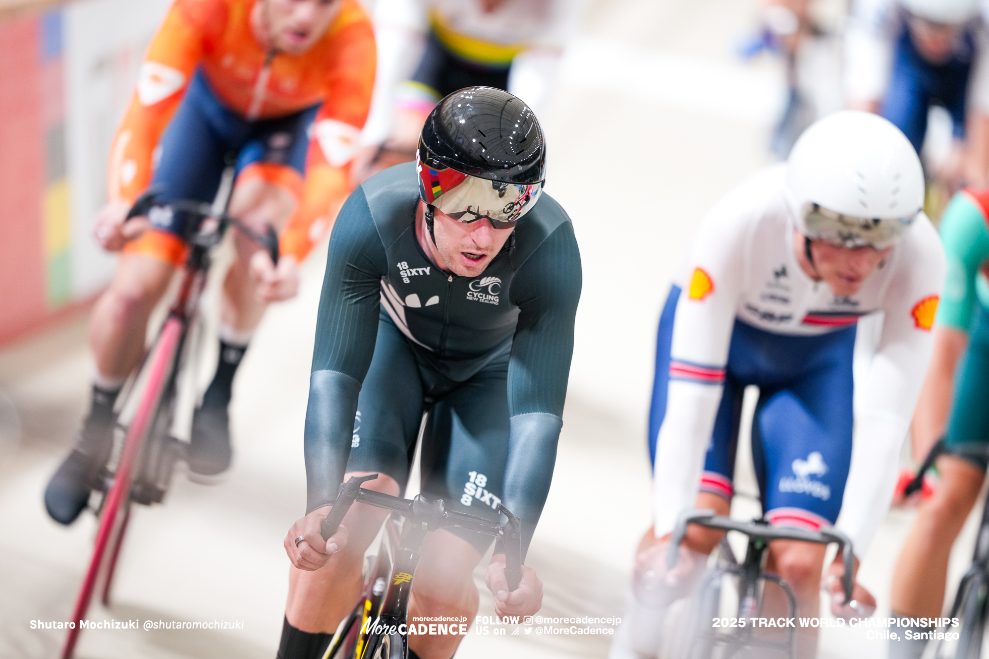 コナー・シャーリング,Conor Shearing,男子ポイントレース, MEN'S Points Race, 2025世界選手権トラック サンティアゴ, 2025 UCI CYCLING WORLD CHAMPIONSHIPS TRACK