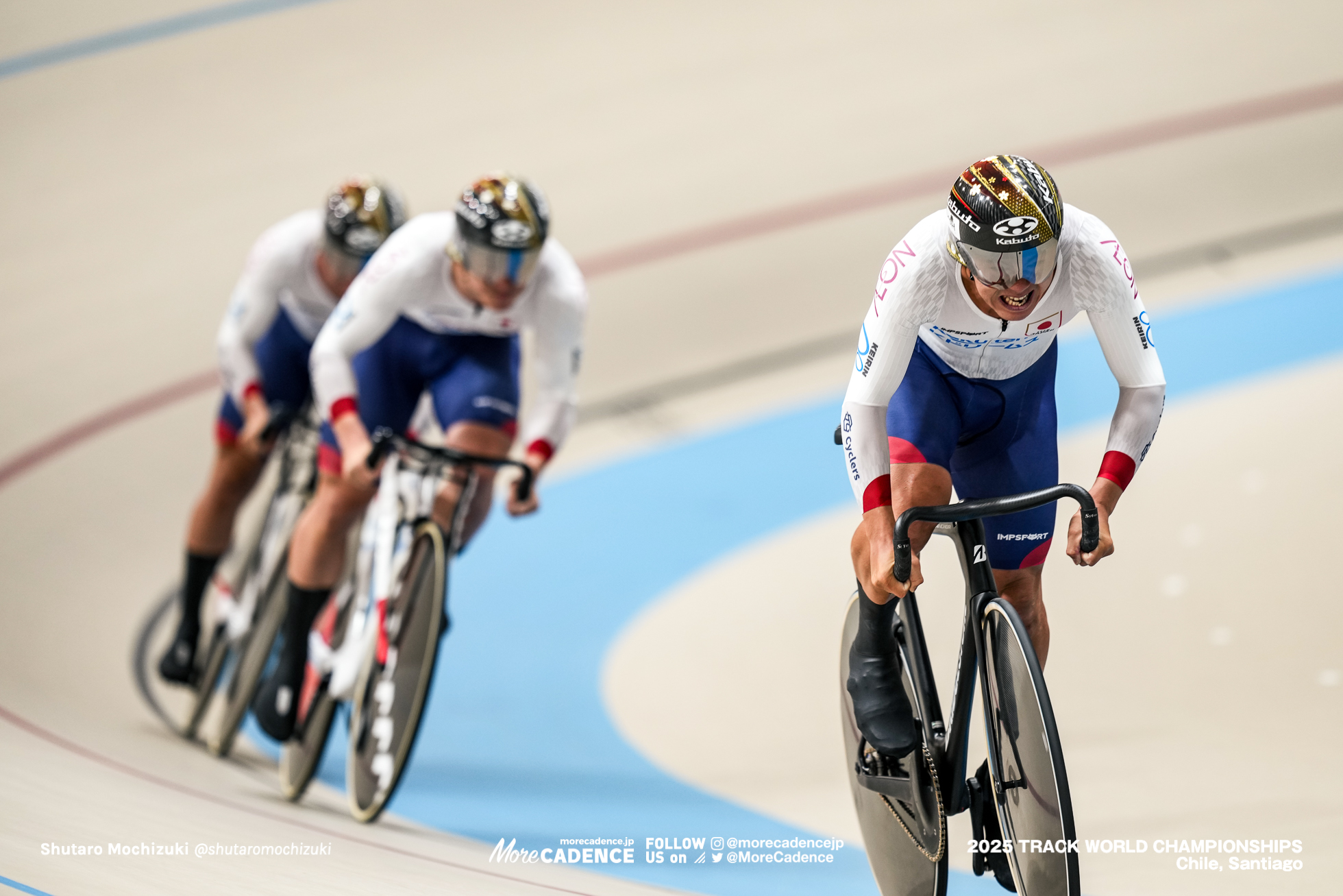 長迫吉拓, NAGASAKO Yoshitaku,太田海也, OTA Kaiya,小原佑太 ,Yuta Obara,男子チームスプリント, Men'sTeam Sprint, 2025世界選手権トラック サンティアゴ, 2025 UCI CYCLING WORLD CHAMPIONSHIPS TRACK