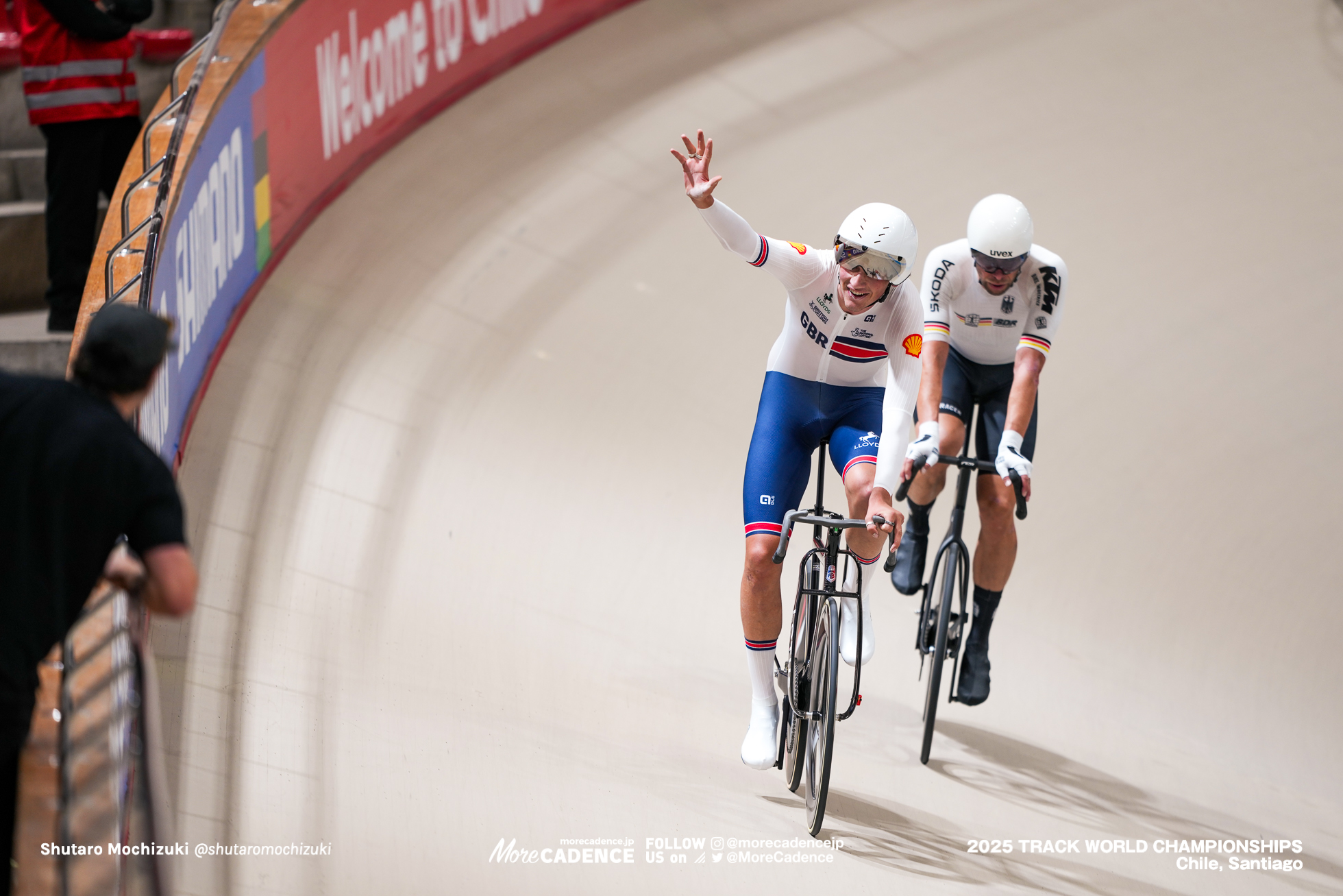 ジョシュア・ターリング,Joshua Tarling,男子ポイントレース, MEN'S Points Race, 2025世界選手権トラック サンティアゴ, 2025 UCI CYCLING WORLD CHAMPIONSHIPS TRACK