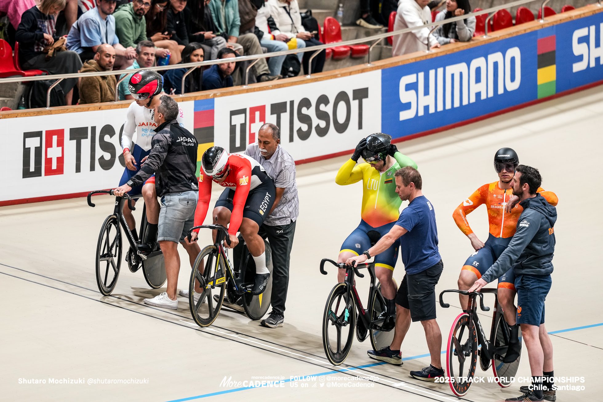 ハリー・ラブレイセン,Harrie Lavreysen,バシリー・レンデル,Lendel Vasilijus,マフモド・バクル,Mahmoud Bakr,男子ケイリン, MEN'S KEIRIN,2025世界選手権トラック サンティアゴ, 2025 UCI CYCLING WORLD CHAMPIONSHIPS TRACK