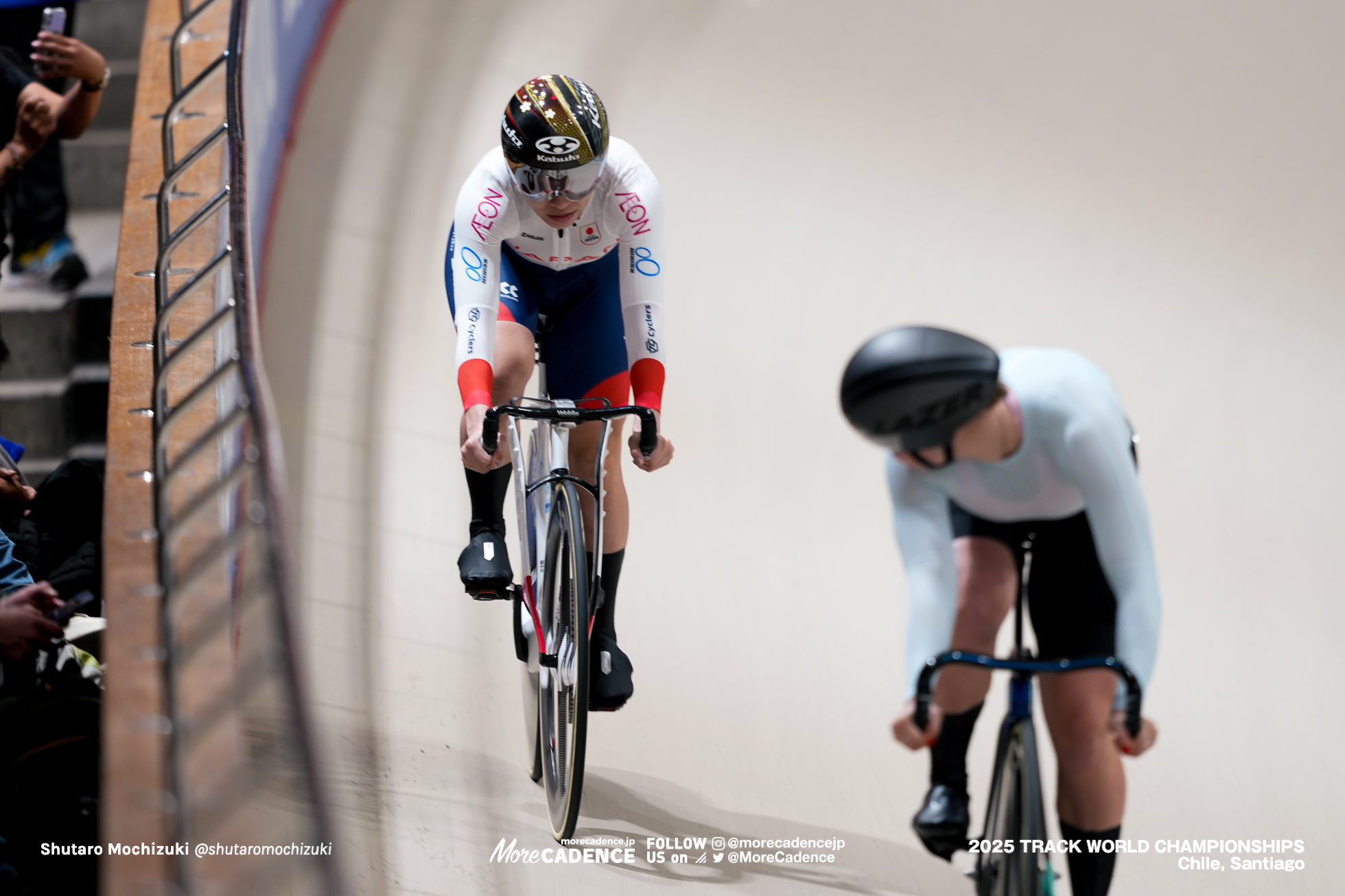 佐藤水菜, SATO MINA,アリナ・リシェンコ,LYSENKO Alina,女子スプリント, WOMEN'S Sprint,2025世界選手権トラック サンティアゴ, 2025 UCI CYCLING WORLD CHAMPIONSHIPS TRACK