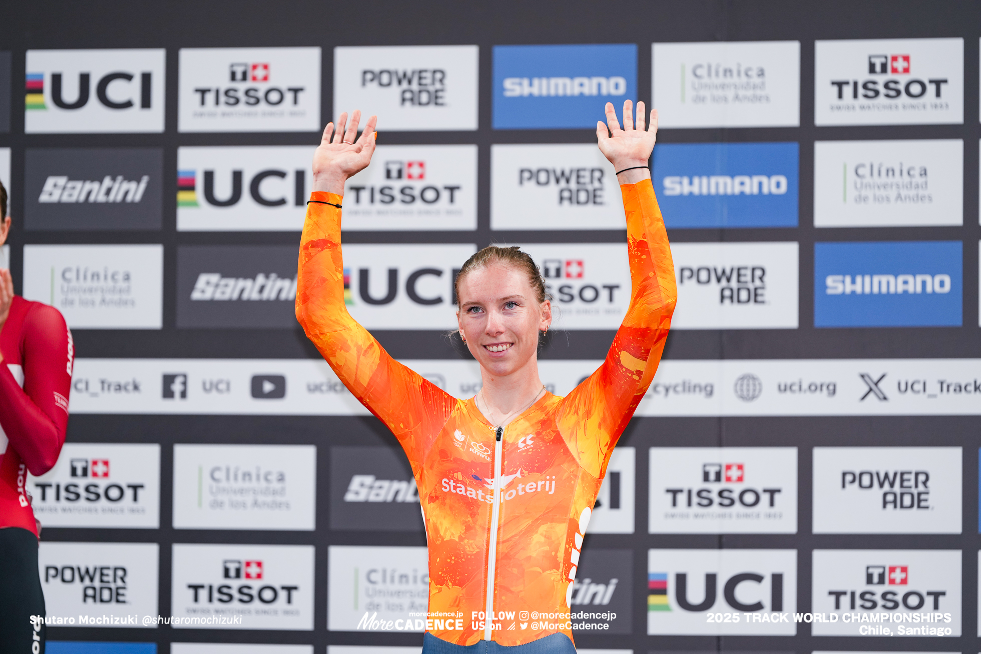 ロレナ・ヴィーヴェス,Lorena Wiebes,女子スクラッチ, WOMEN'S Elite Scratch Race,2025世界選手権トラック サンティアゴ, 2025 UCI CYCLING WORLD CHAMPIONSHIPS TRACK