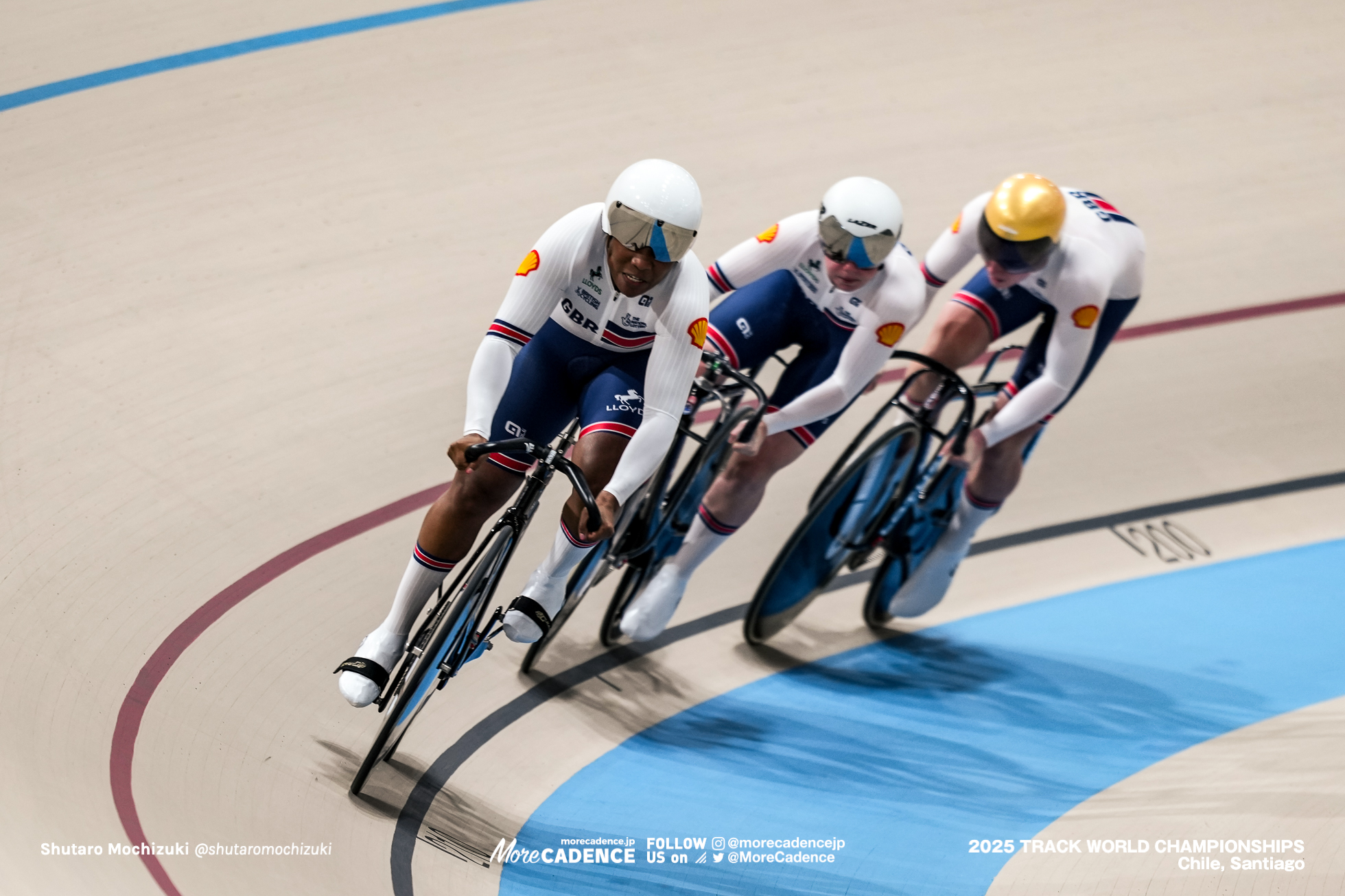 アイオナ・モエル,Iona Moir,エマ・フィヌカン,Emma Finucane,リアーナ・パリス スミス,Rhianna Parris-Smith,女子チームスプリント, WOMEN'S Team Sprint,2025世界選手権トラック サンティアゴ, 2025 UCI CYCLING WORLD CHAMPIONSHIPS TRACK