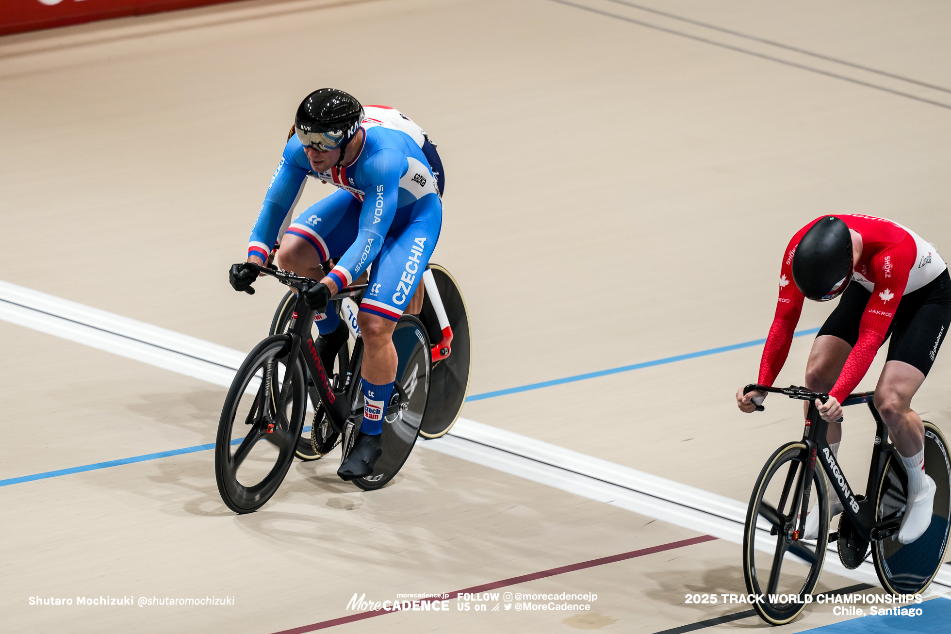 マルティン・ツェフマン,Martin Cechman,ニック・ワメス,Nick Wammes,ルカ・スピーゲル,Luca Spiegel,山﨑賢人, YAMASAKI Kento,男子ケイリン, MEN'S KEIRIN,2025世界選手権トラック サンティアゴ, 2025 UCI CYCLING WORLD CHAMPIONSHIPS TRACK