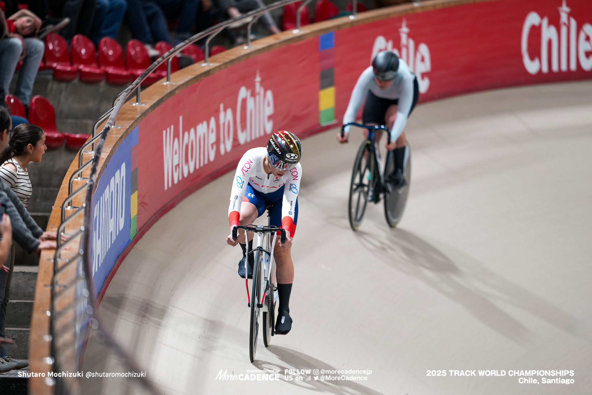 佐藤水菜, SATO MINA,アリナ・リシェンコ,LYSENKO Alina,女子スプリント, WOMEN'S Sprint,2025世界選手権トラック サンティアゴ, 2025 UCI CYCLING WORLD CHAMPIONSHIPS TRACK