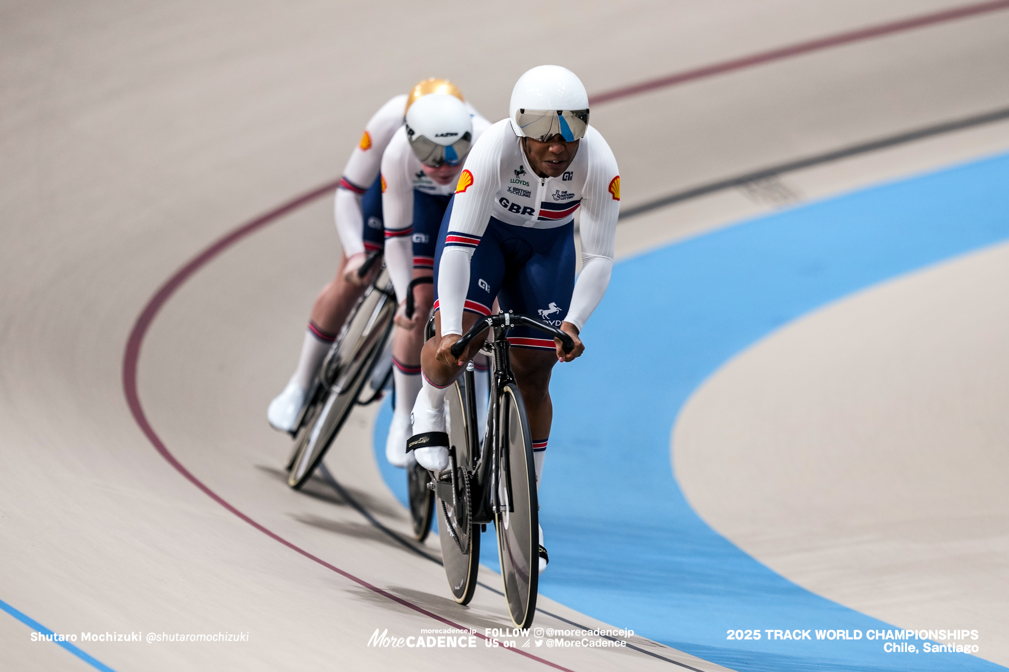 アイオナ・モエル,Iona Moir,エマ・フィヌカン,Emma Finucane,リアーナ・パリス スミス,Rhianna Parris-Smith,女子チームスプリント, WOMEN'S Team Sprint,2025世界選手権トラック サンティアゴ, 2025 UCI CYCLING WORLD CHAMPIONSHIPS TRACK