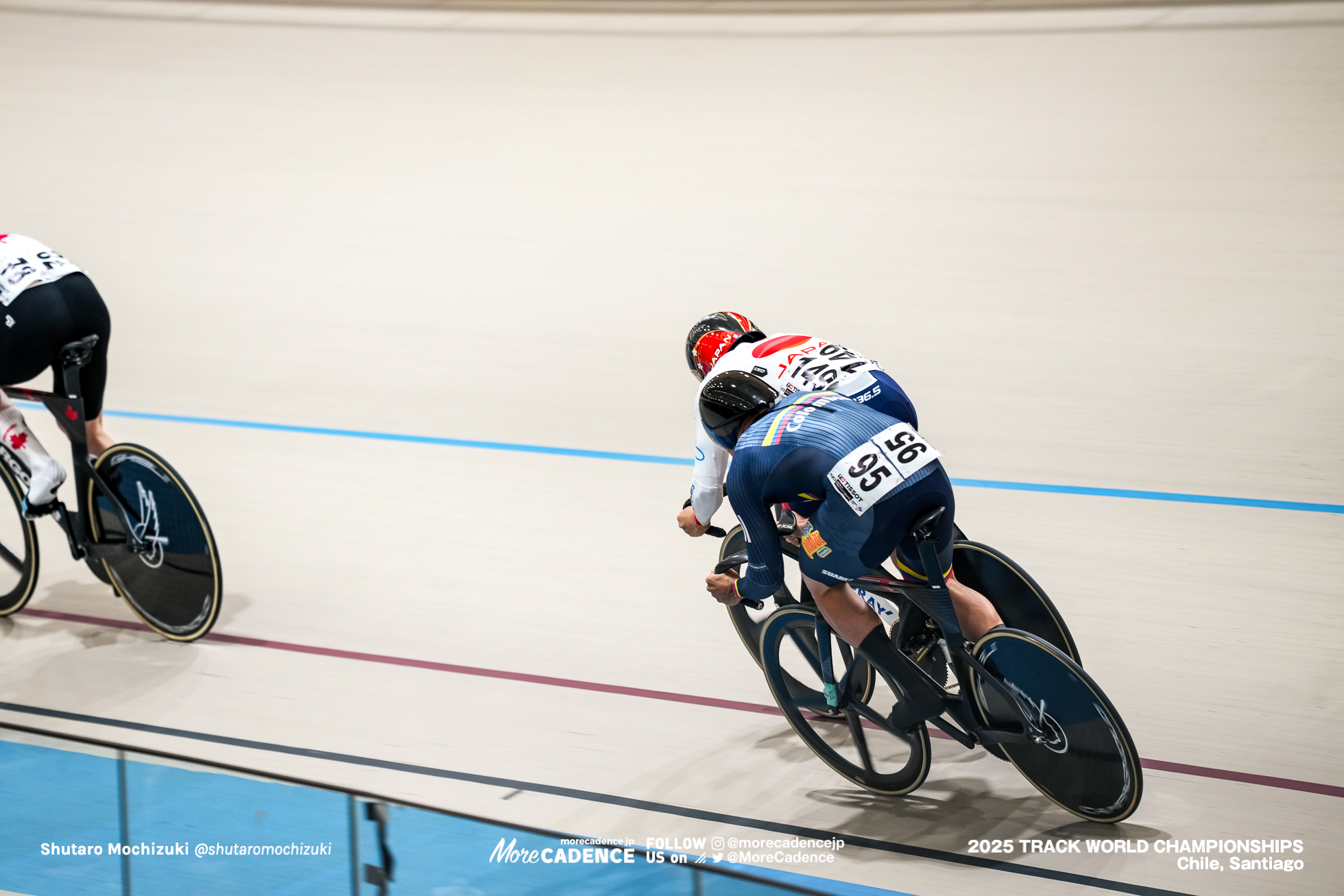 ライアン・ドディク,Ryan Dodyk,ローウィ・ヌレンス,NULENS Lowie,サンティアゴ・ラミレス モラレス,Santiago Ramirez Morales,中野慎詞,Nakano Shinji,男子ケイリン, MEN'S KEIRIN,2025世界選手権トラック サンティアゴ, 2025 UCI CYCLING WORLD CHAMPIONSHIPS TRACK
