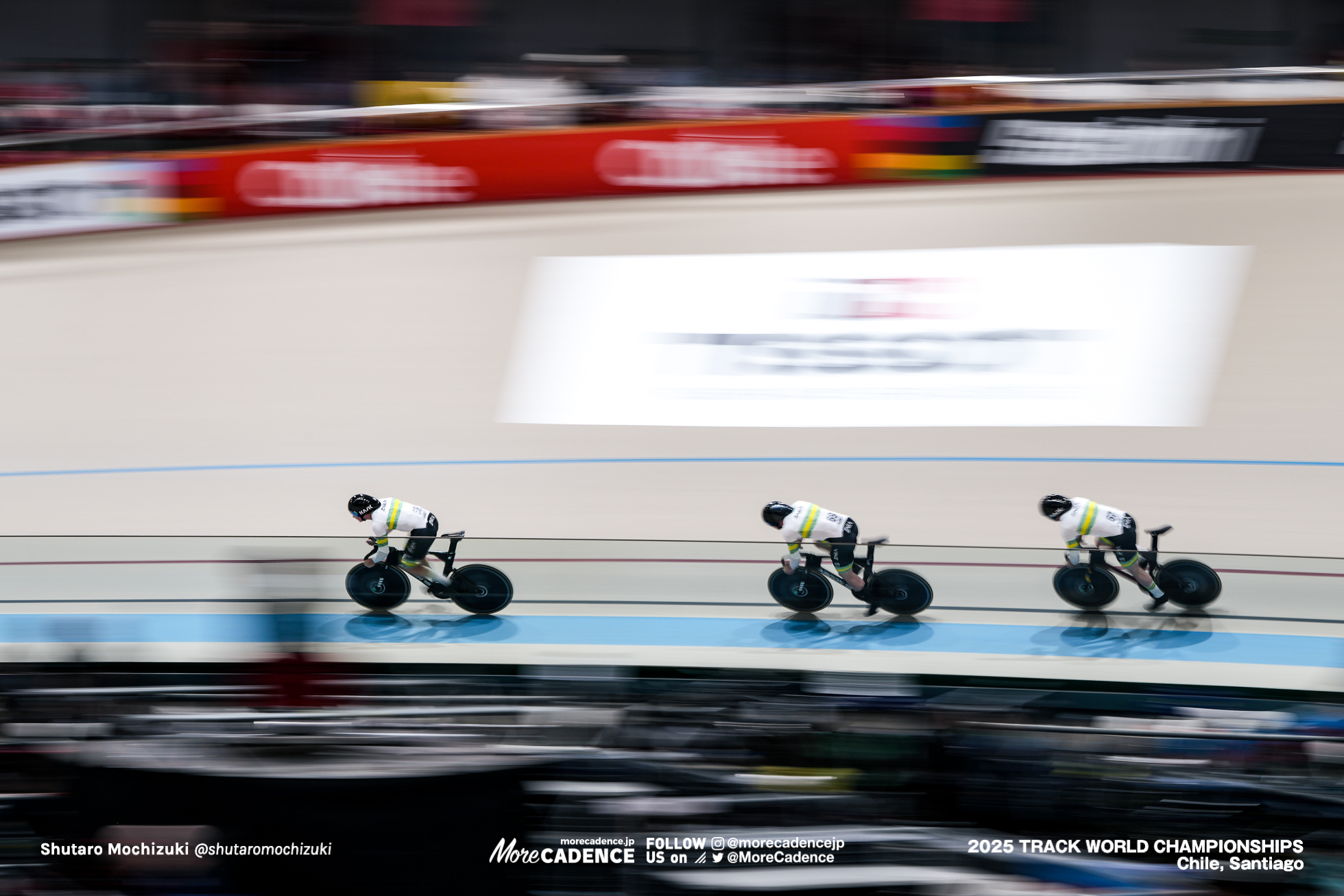 ライアン・エリオット,Ryan Elliott,レイ・ホフマン,Leigh Hoffman,ダニエル・バーバー, BARBER Daniel, 男子チームスプリント, Men'sTeam Sprint, 2025世界選手権トラック サンティアゴ, 2025 UCI CYCLING WORLD CHAMPIONSHIPS TRACK