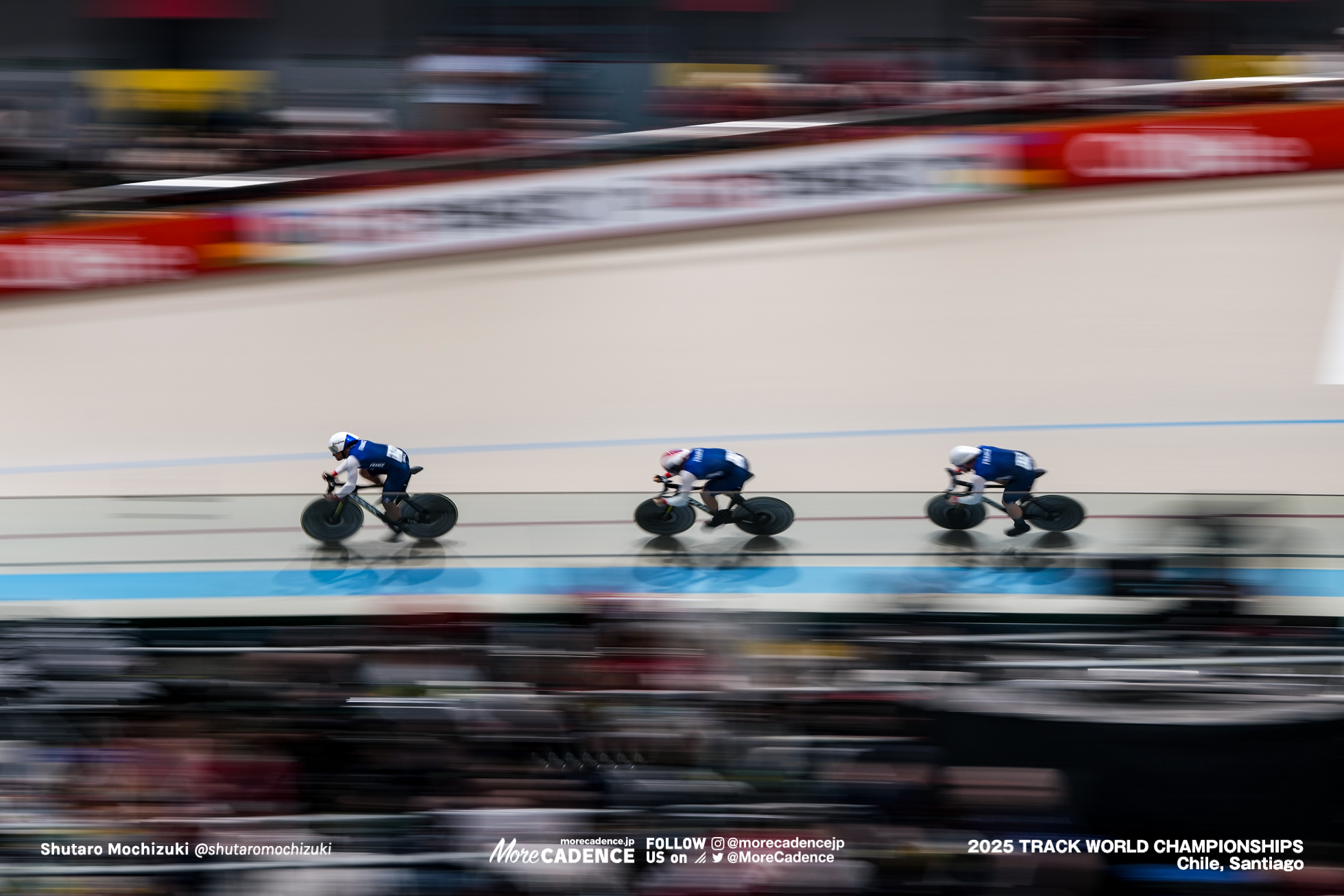 トム・デラシェ,Tom Derache,フロリアン・グレンボ,Florian Grengbo,ライアン・エラル,Rayan Helal, 男子チームスプリント, Men'sTeam Sprint, 2025世界選手権トラック サンティアゴ, 2025 UCI CYCLING WORLD CHAMPIONSHIPS TRACK